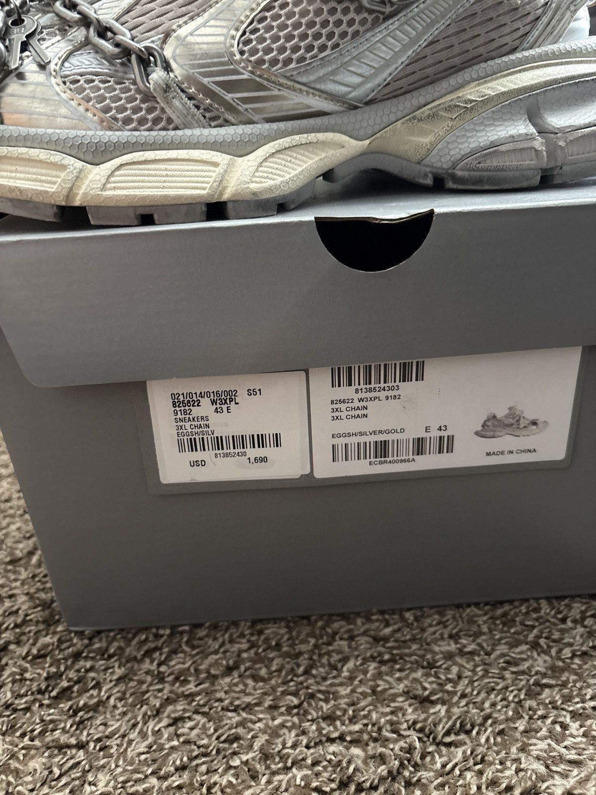 Balenciaga limited edition 3XL sneaker Size US 10.5 / EU 43-44 - 2 Thumbnail