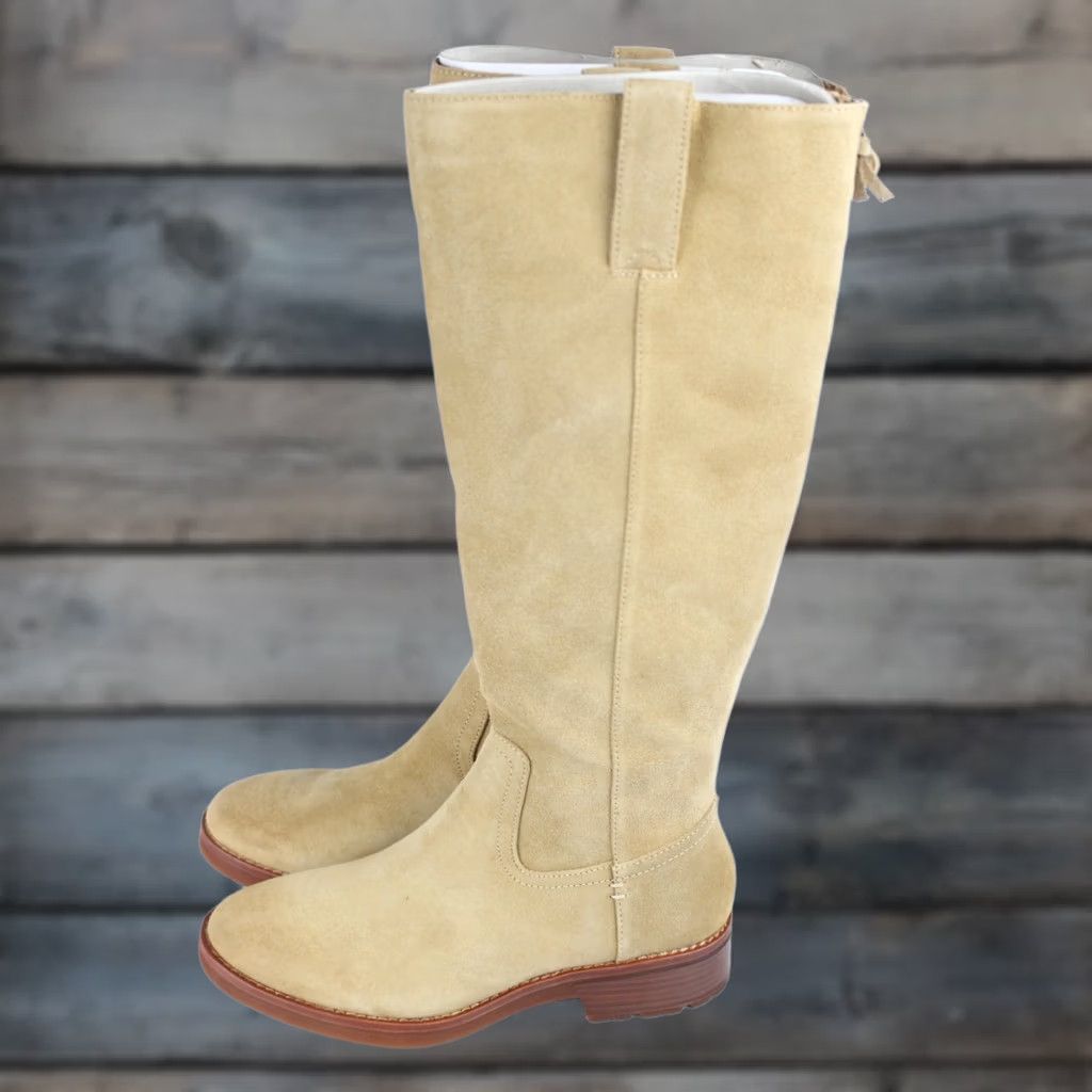 Vintage Sofft Women's Samantha II Boots Waterproof Leather Size 8 M Sand Size US 8 / IT 38 - 1 Thumbnail