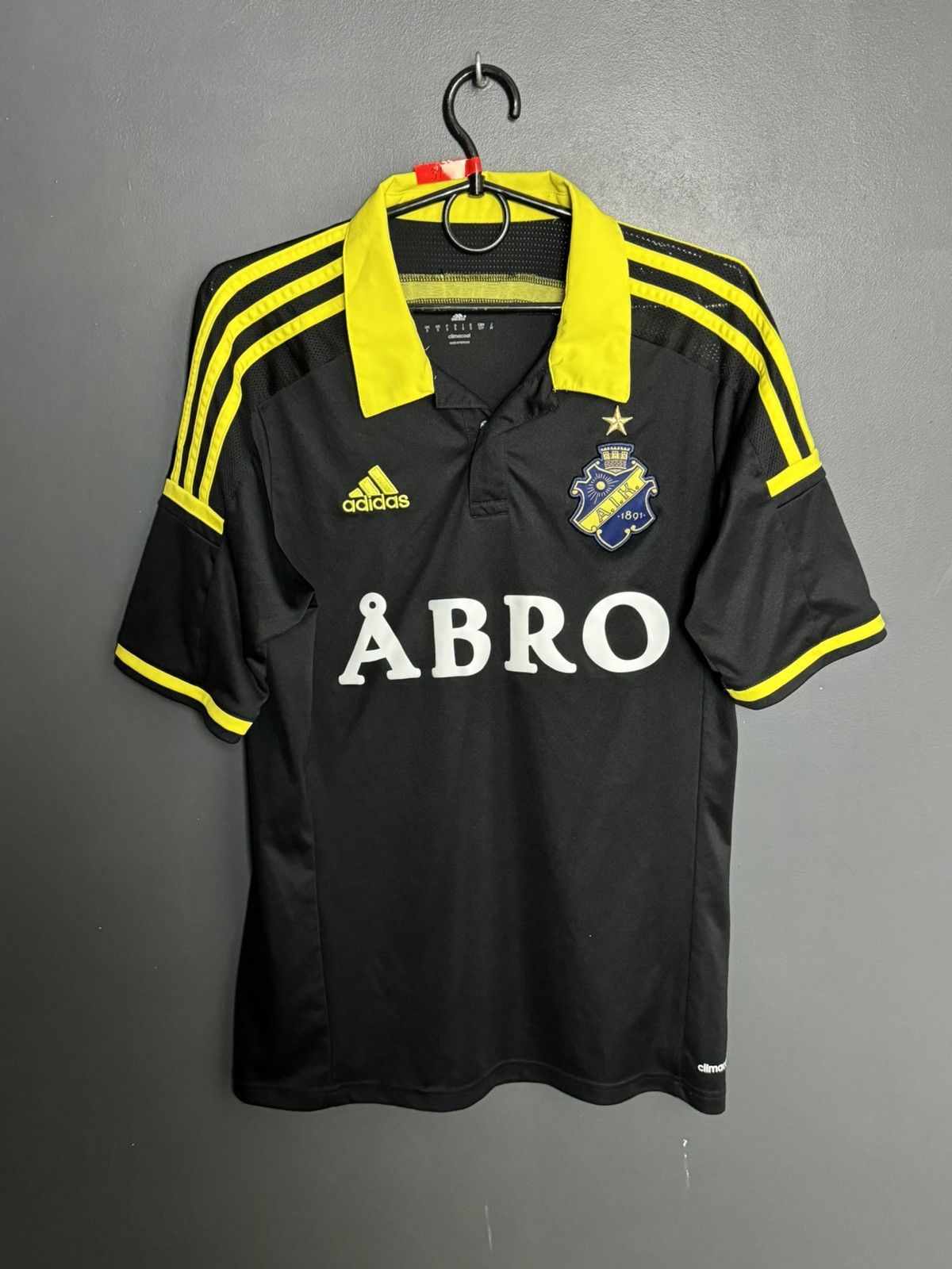 Adidas AIK 14/15 Home Football Soccer Jersey T-Shirt Size US S / EU 44-46 / 1 - 1 Thumbnail