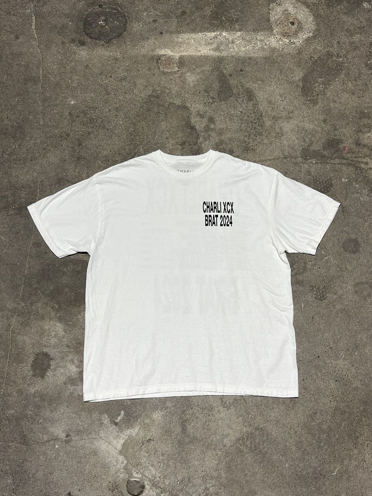Band Tees Charli XCX Brat 2024 Tour Tee Size US XXL / EU 58 / 5 - 2 Thumbnail