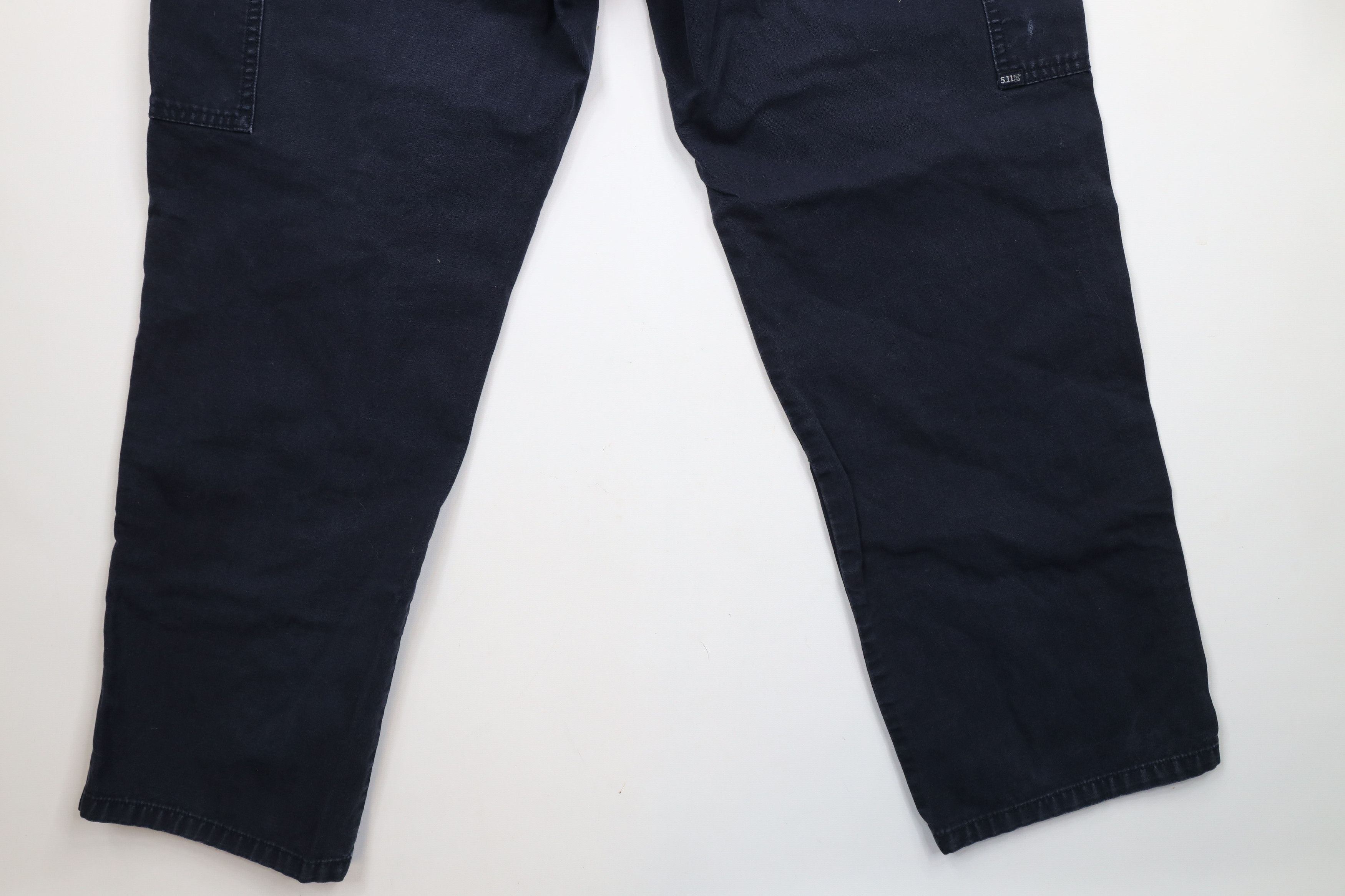 Vintage 5.11 Tactical Series Canvas Double Knit Cargo Pants Blue Size US 36 / EU 52 - 14 Thumbnail