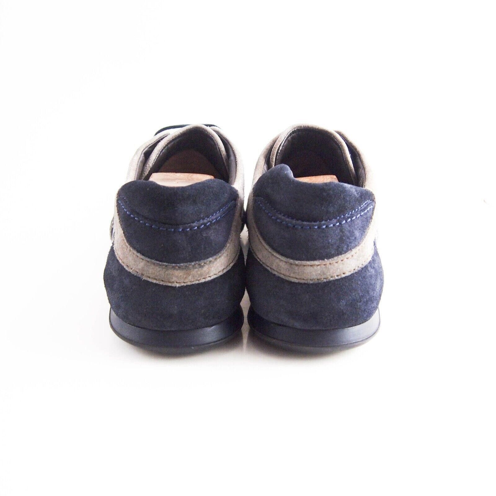 Hogan Hogan Low Top Sneaker Blue Suede Canvas Mens US 12 EU 45 Size US 12 / EU 45 - 5 Thumbnail