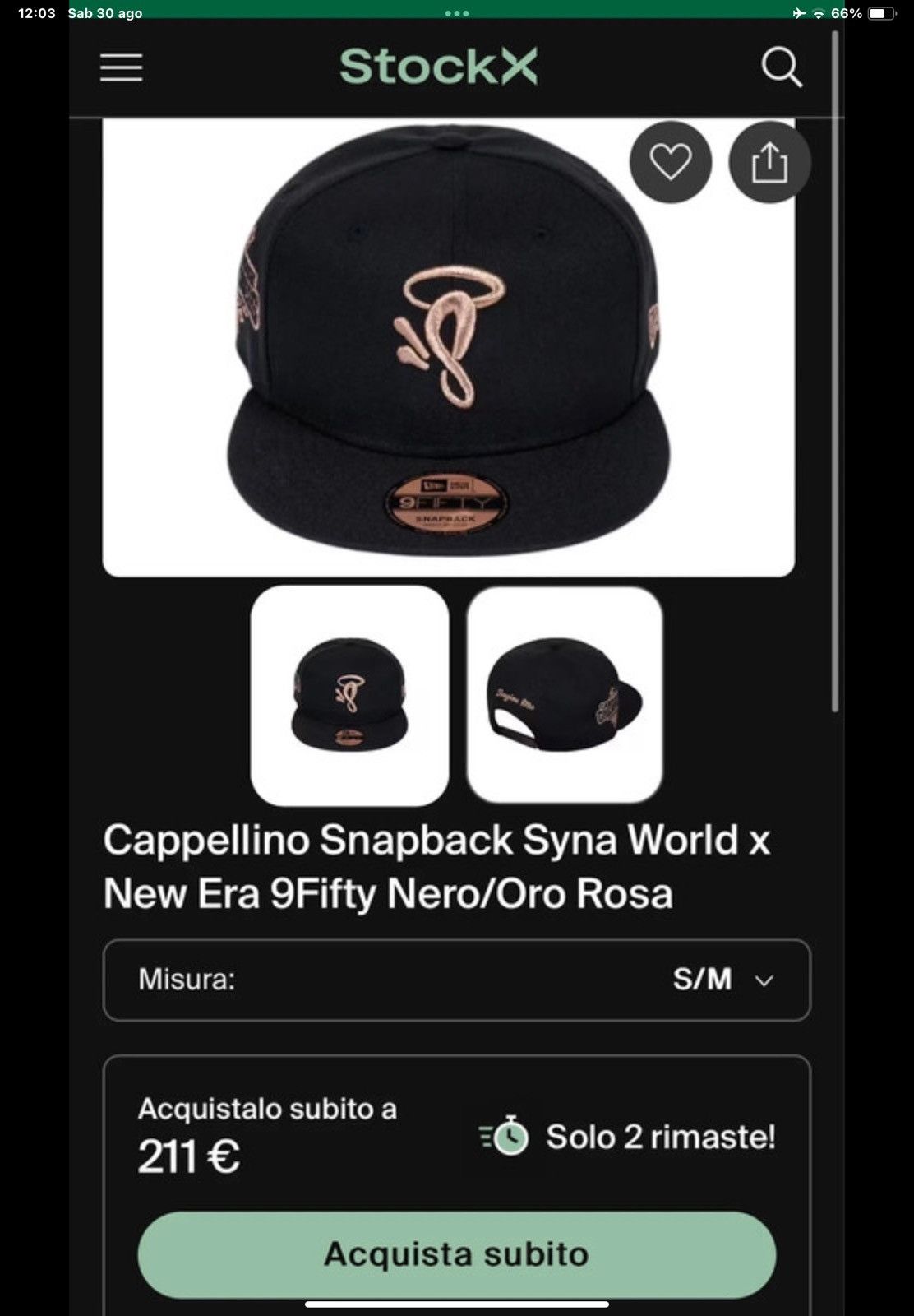 New Era 9FIFTY Limited Edition x Syna Wrld Snapback Cap