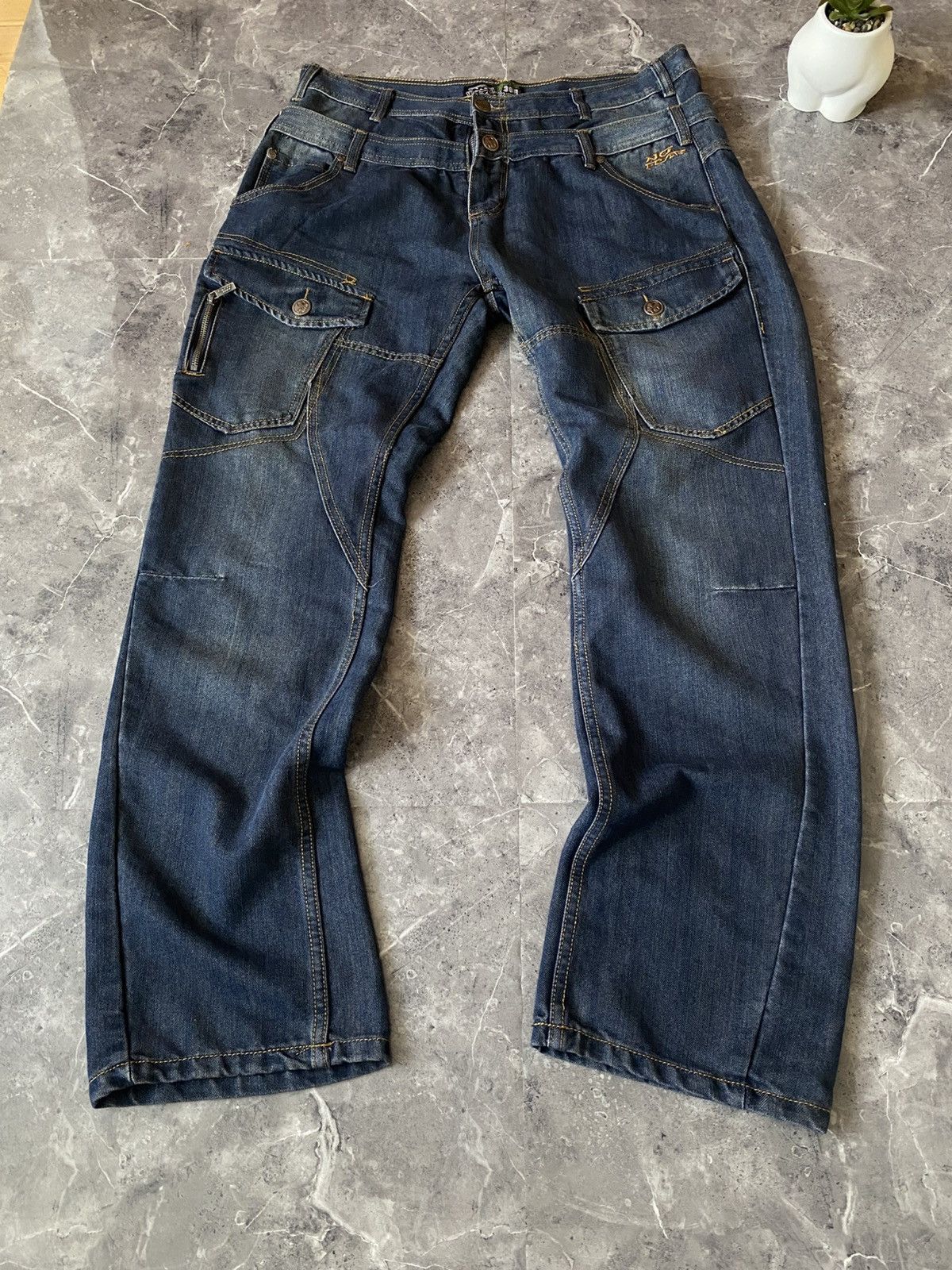 No Fear No Fear Jeans Vintage RAP Swag Acant garde Style y2k XL Size US 38 / EU 54 - 1 Thumbnail