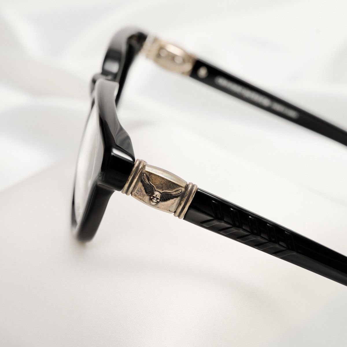 Chrome Hearts CHROME HEARTS WELL HELL YEAH BLACK GLASSES Size ONE SIZE - 3 Thumbnail