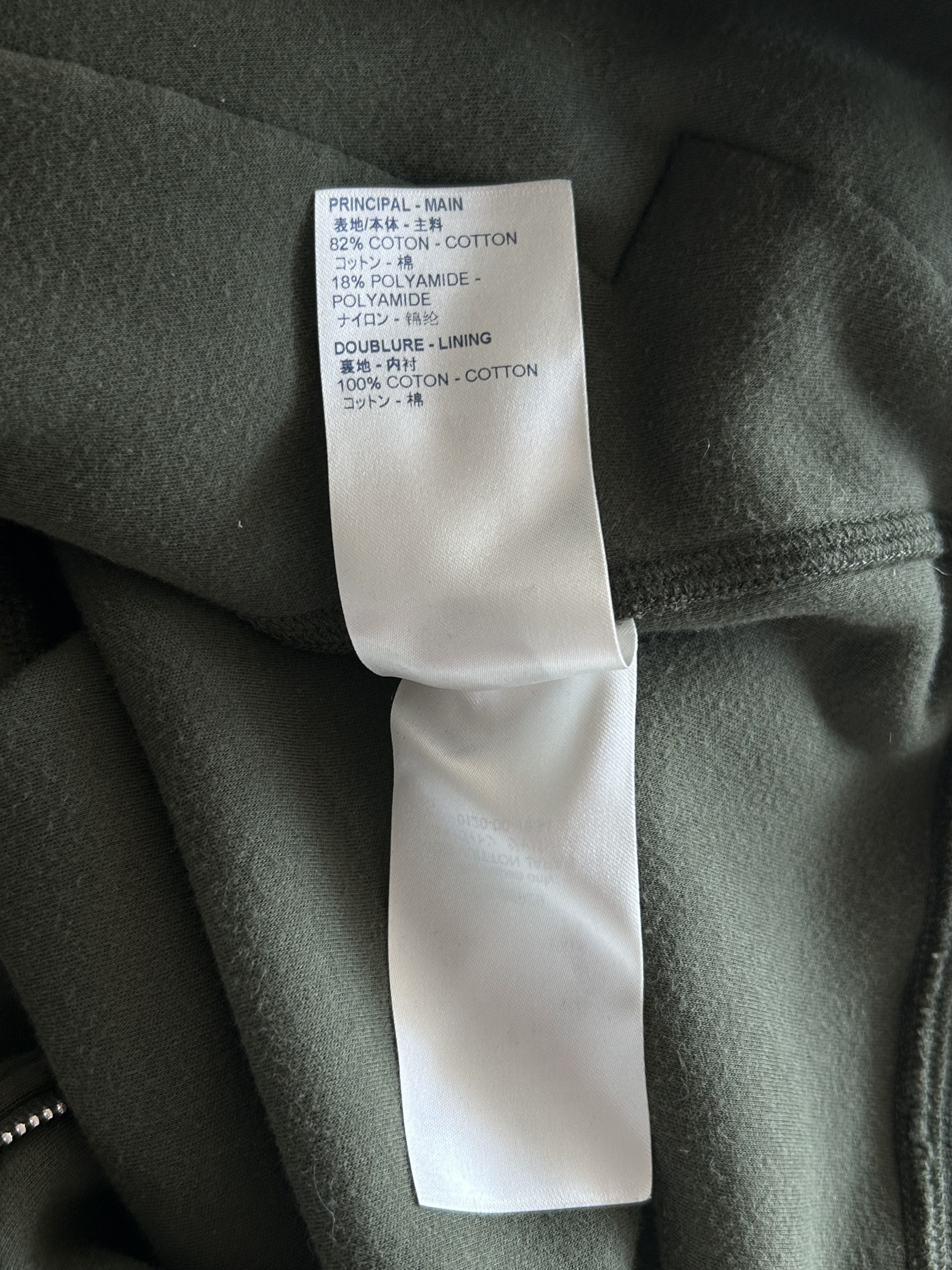 Louis Vuitton Louis Vuitton Olive Staples Zip Up Hoodie Size US XL / EU 56 / 4 - 5 Thumbnail