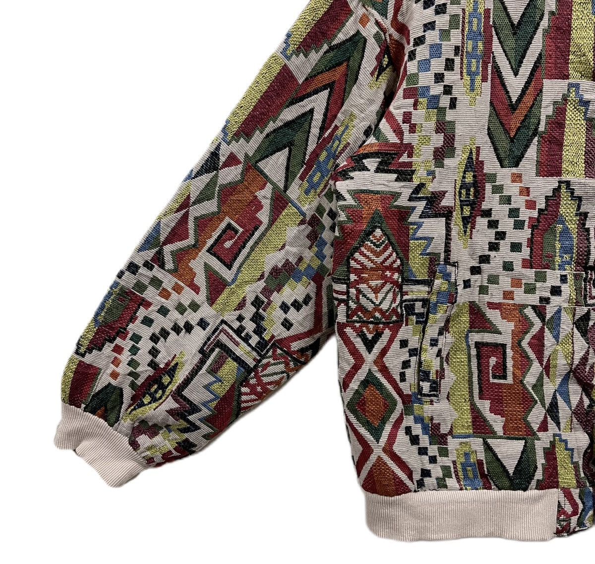 Hysteric Glamour Hook Japanese Brand Blouson jacket Patchwork Geometric Size US L / EU 52-54 / 3 - 4 Thumbnail