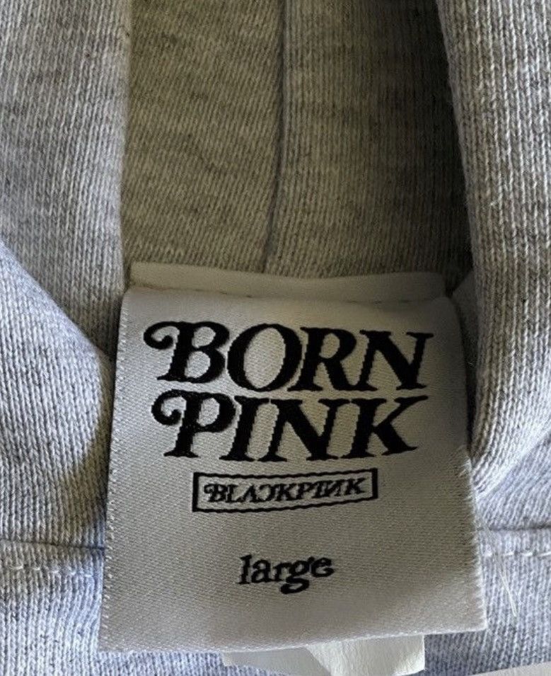 Other BLACKPINK x VERDY BORN PINK AMEX PLUSH HOODIE GREY LARGE Size US L / EU 52-54 / 3 - 3 Thumbnail