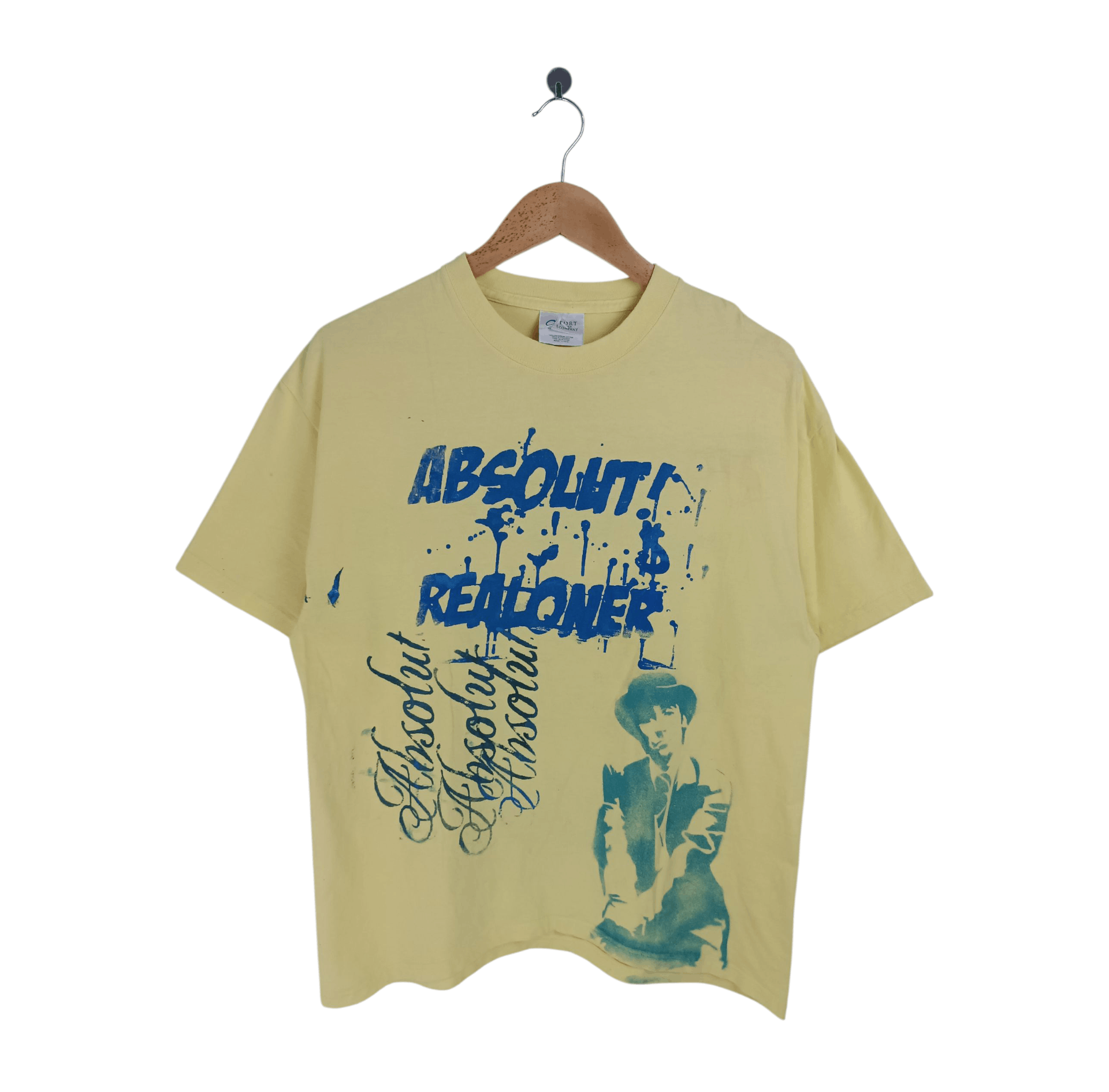 Other VINTAGE ABSOLUT! & REALONER PUNK GRUNGE ROCK TEE Size US L / EU 52-54 / 3 - 1 Thumbnail