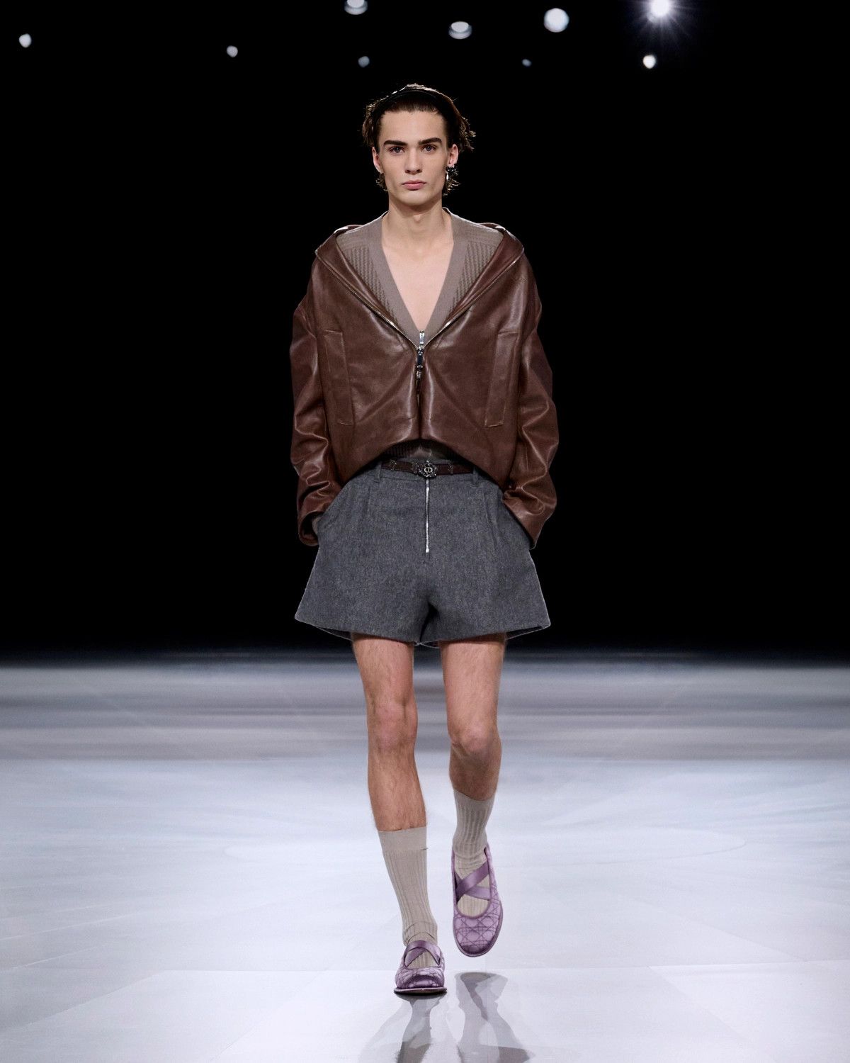 Dior o1bcso1str0226 Couture Bomber Jacket in Brown Size US M / EU 48-50 / 2 - 7 Thumbnail