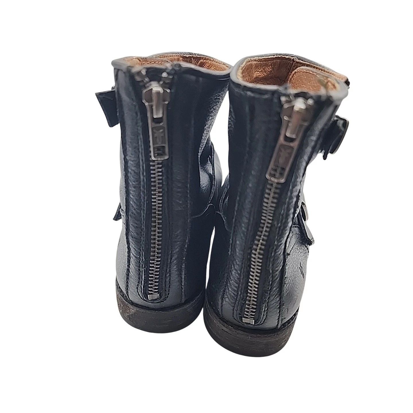 Frye Frye Engineer Boots Black Leather 7.5 M Buckle Size US 7.5 / EU 40-41 - 5 Thumbnail