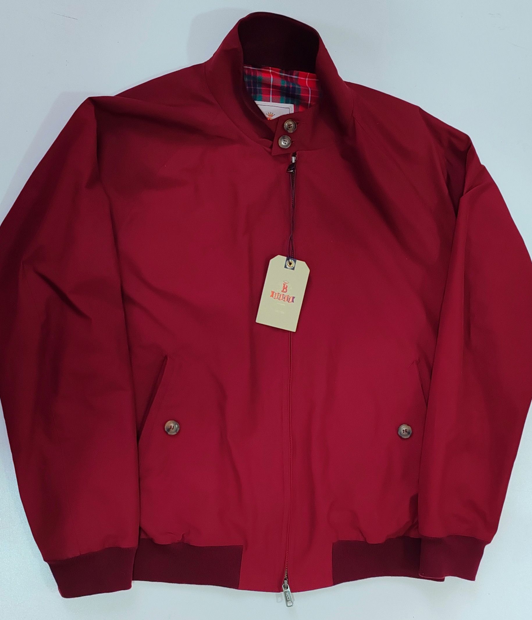 Baracuta Veste Bordeau Baracuta G9 /Classic Clot 5232 Tg:48Uk. Size US M / EU 48-50 / 2 - 12 Thumbnail