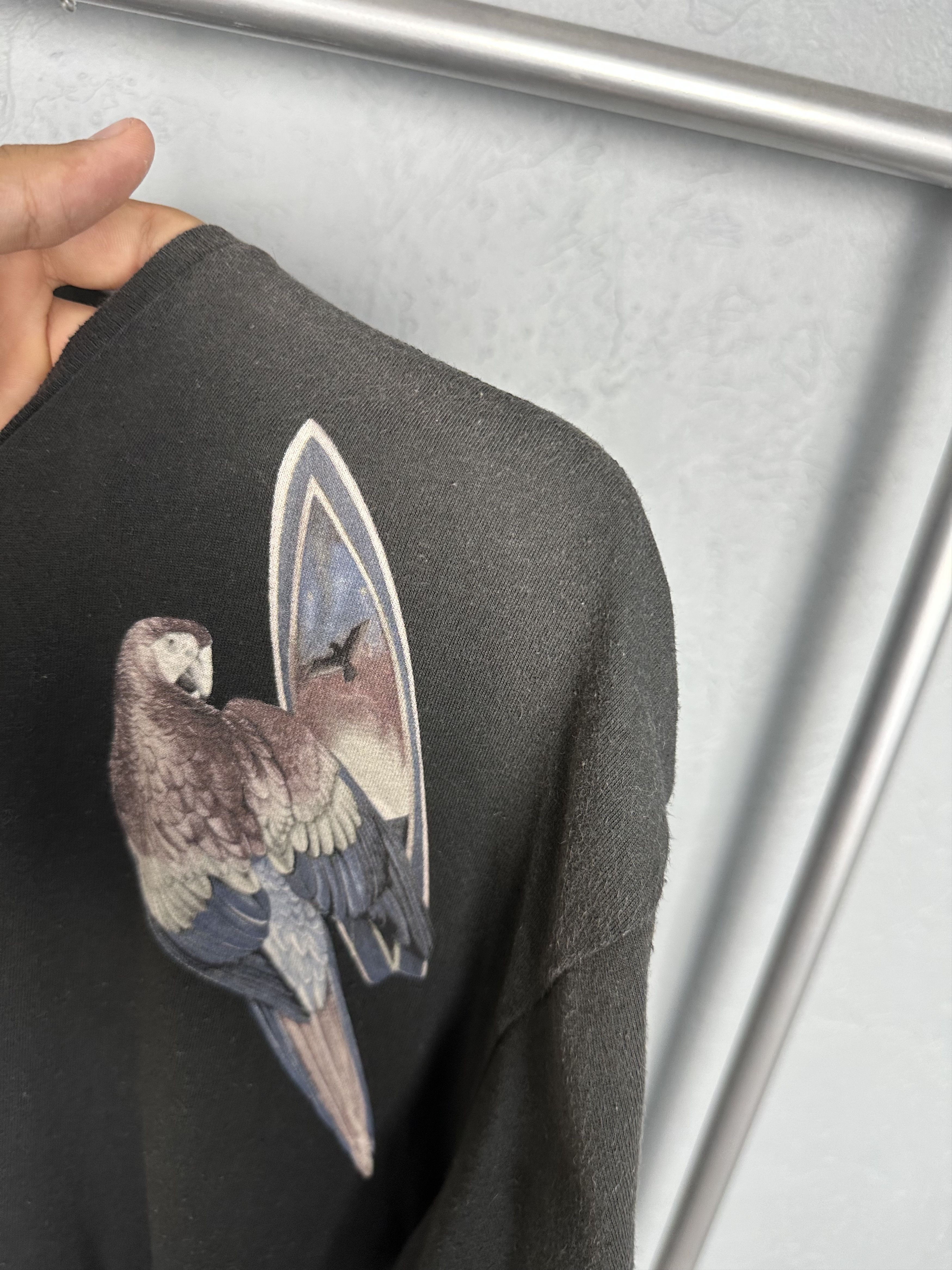Allsaints Allsaints Surfin Bird Mens Crew Neck T-Shirt Tee Size US M / EU 48-50 / 2 - 4 Thumbnail