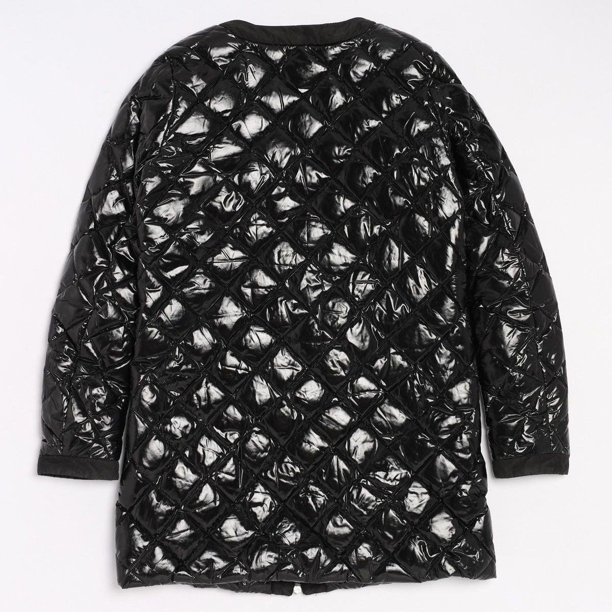 Moncler Moncler Baiel Coat Jacket Quilted Black Polyamide Nylon Size S / US 4 / IT 40 - 4 Thumbnail