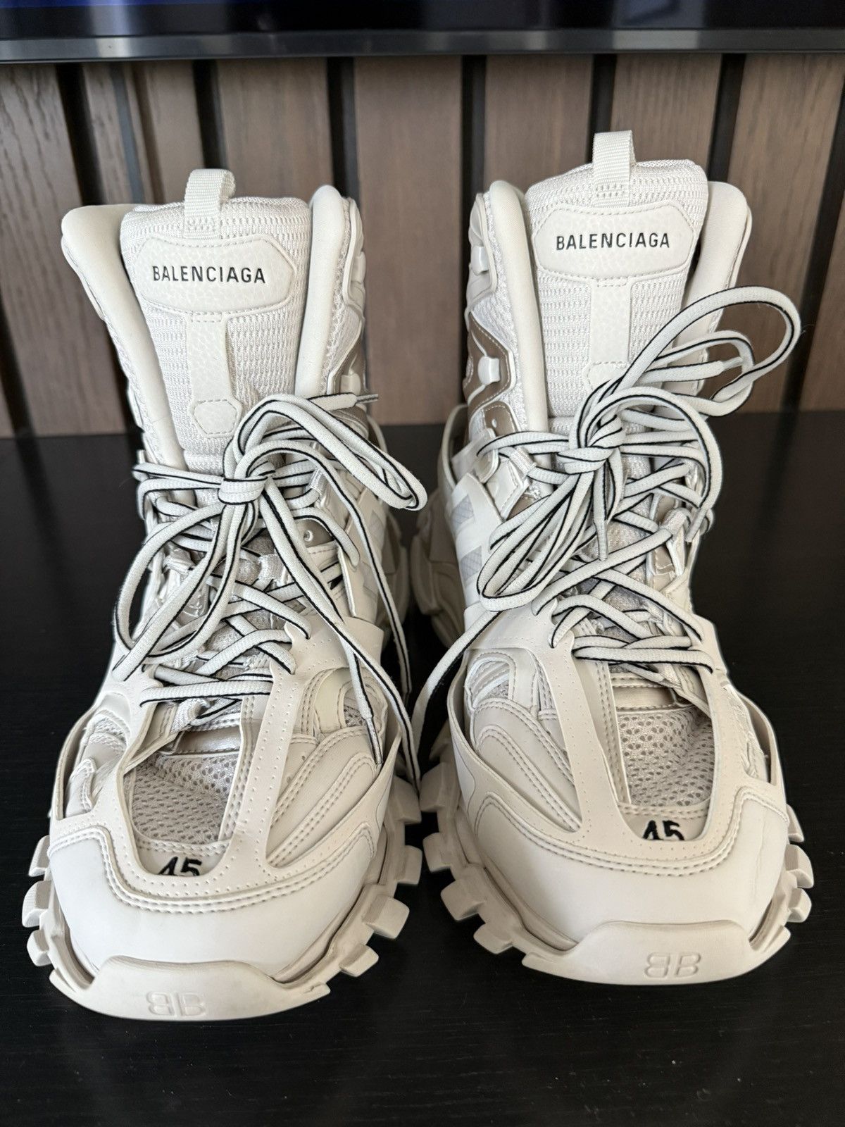 Balenciaga Balenciaga Track.2 Sneakers – Grey Size US 11 / EU 44 - 7 Thumbnail