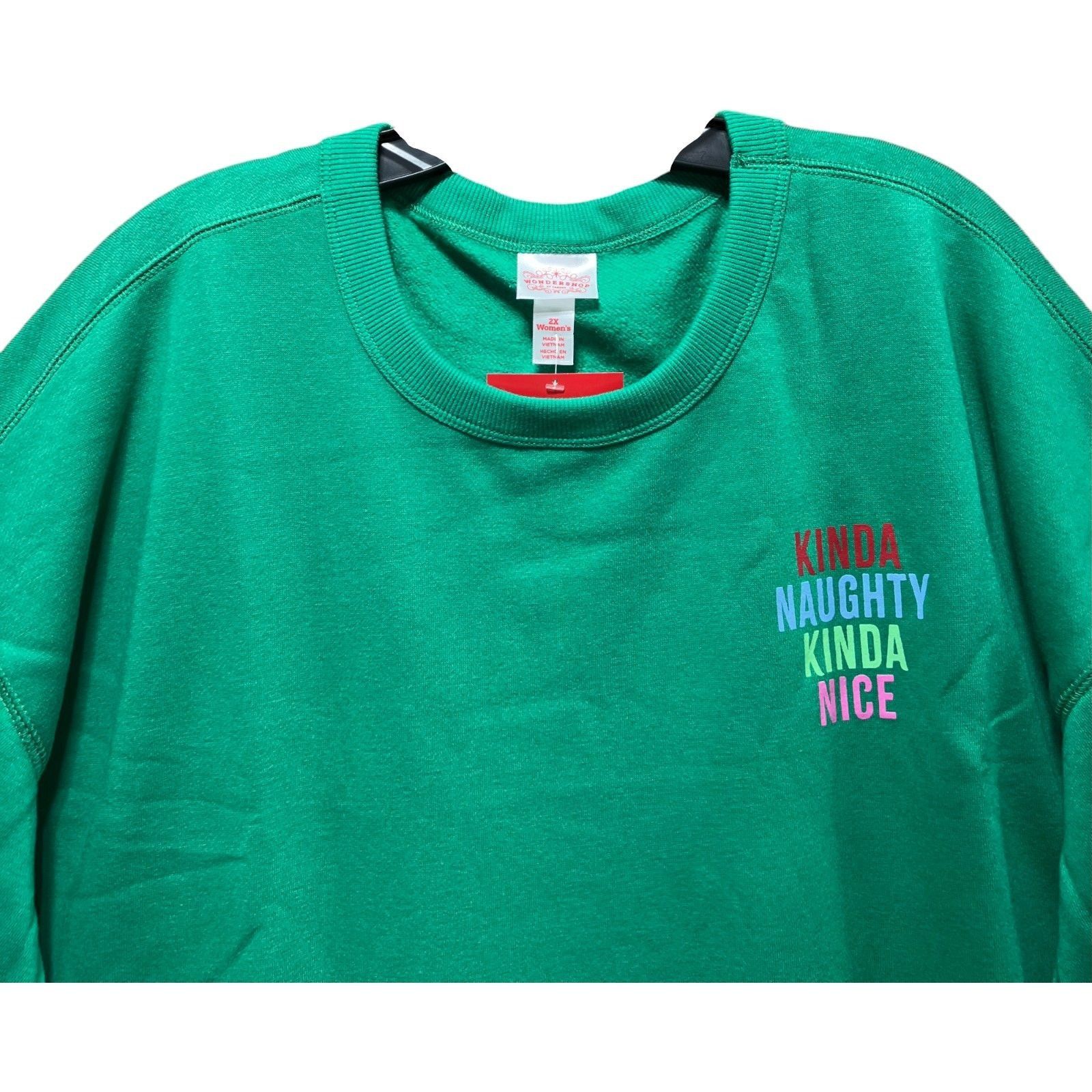 Other Wonder Shop - Women's Kinda Naughty Kinda Nice Family Sweats Size XXL / US 16-18 / IT 52-54 - 14 Thumbnail