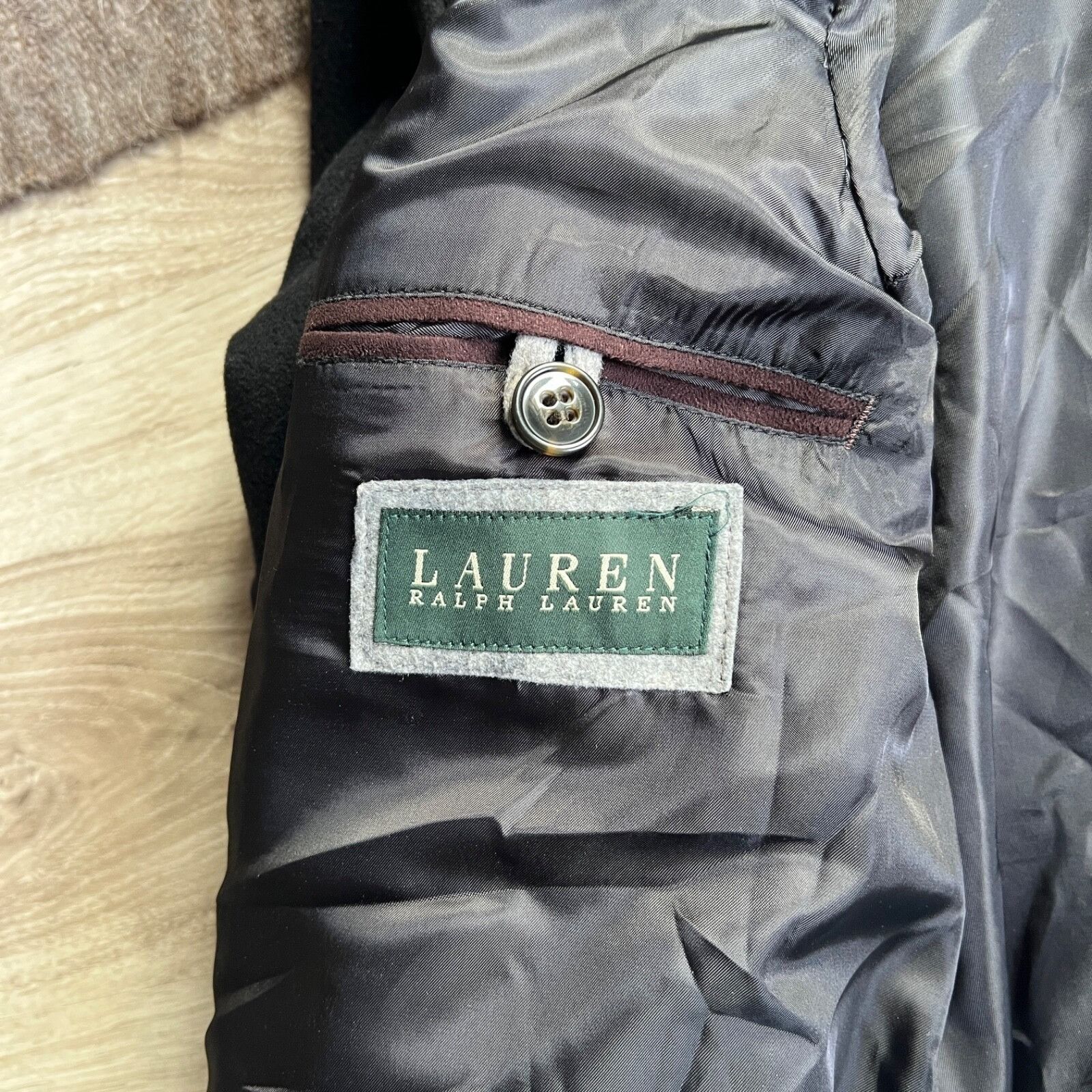 Ralph Lauren Lauren Ralph Lauren Vintage Wool Formal Coat 8852AC Size US L / EU 52-54 / 3 - 4 Thumbnail