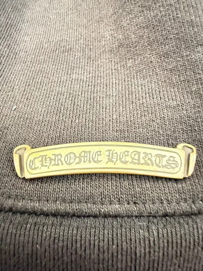 Chrome Hearts CHROME HEARTS Size XL Three-cross leather hoodie Size US XL / EU 56 / 4 - 5 Thumbnail