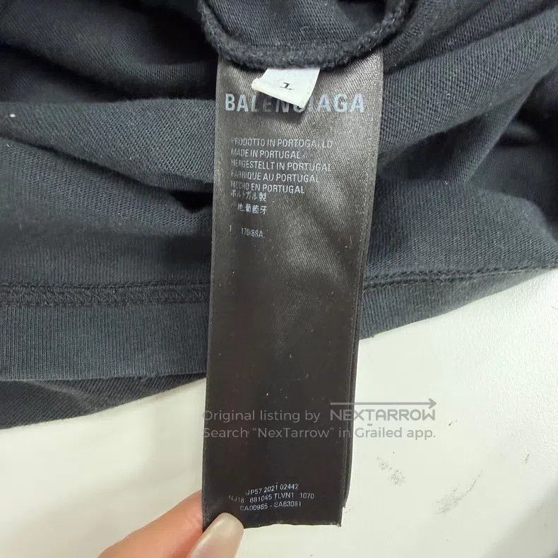 Balenciaga Balenciaga Black Short Sleeve Size US L / EU 52-54 / 3 - 5 Thumbnail