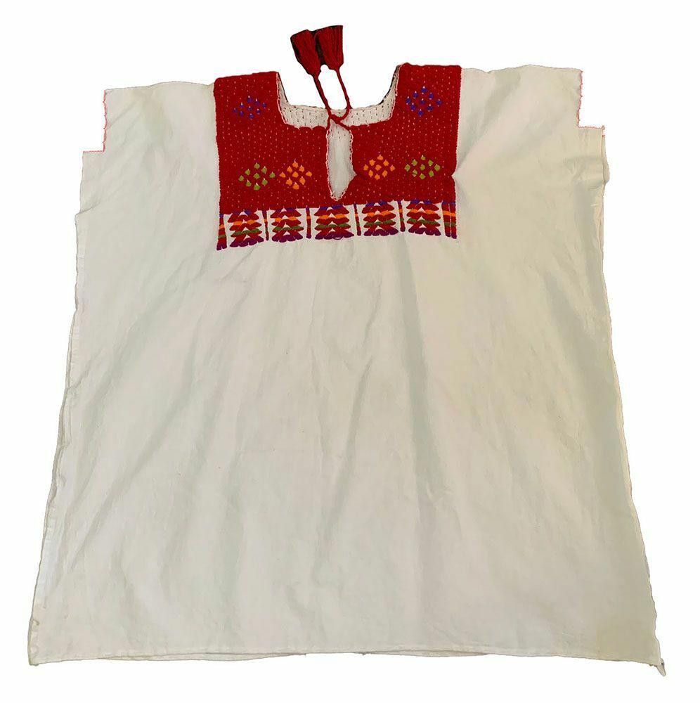 Designer New White Hand Made Embroidered Blouse L Size L / US 10 / IT 46 - 5 Thumbnail