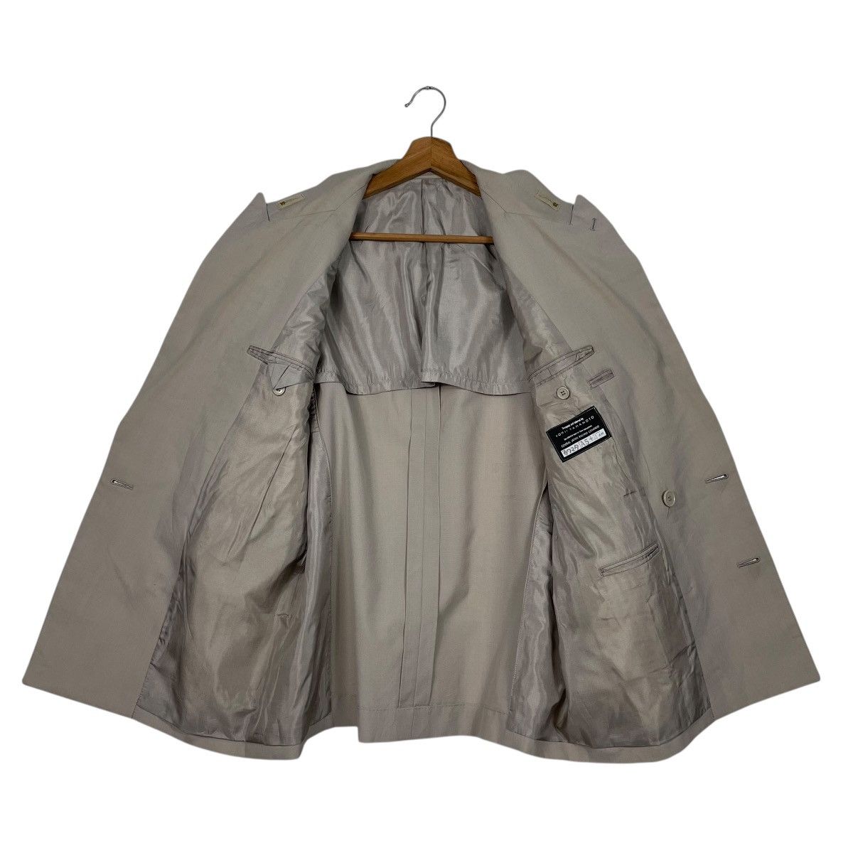 Yohji Yamamoto Vintage Yohji Yamamoto Double Breasted Wool Jacket Size US M / EU 48-50 / 2 - 11 Thumbnail
