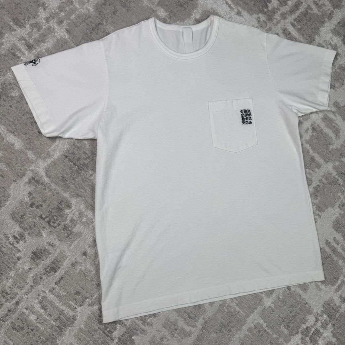 Chrome Hearts Cut and sow pocket tee shirt Size US XL / EU 56 / 4 - 1 Thumbnail