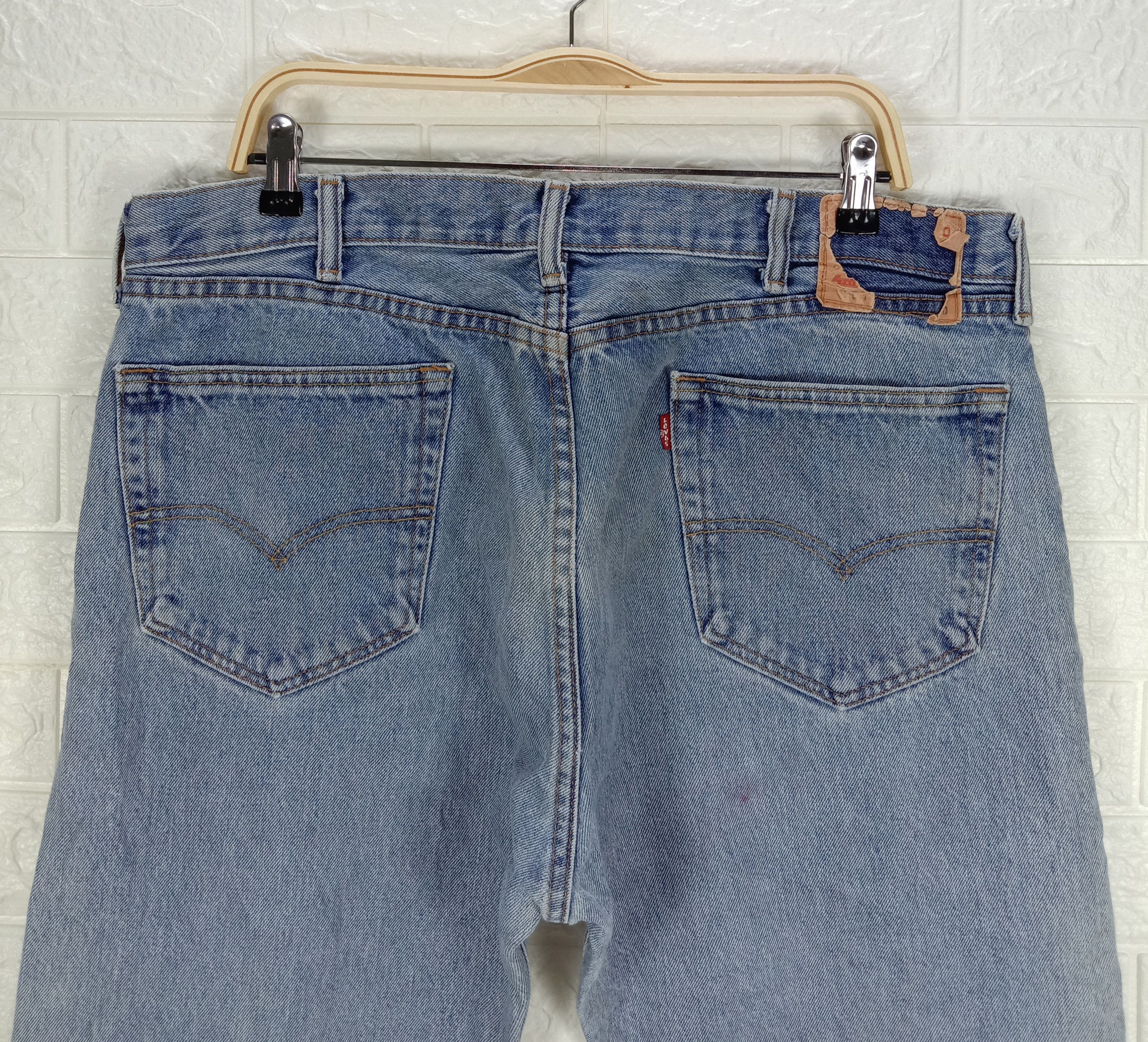 Levi's Vintage Levi's 505 Jeans Light Wash Regular Fit Denim Size US 38 / EU 54 - 6 Thumbnail