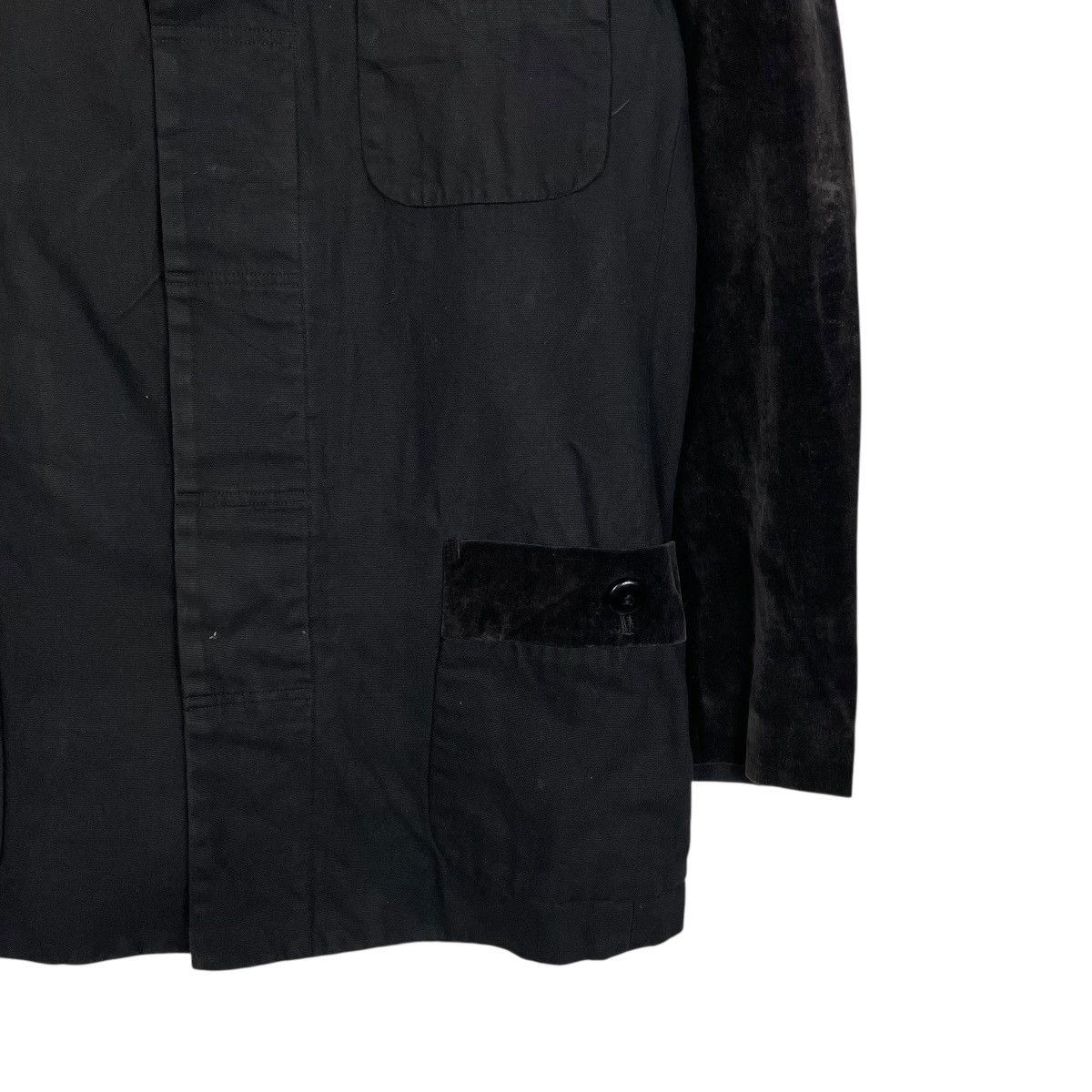 Issey Miyake Issey Miyake Men Mandarin Velvet Sleeve Jacket Size US M / EU 48-50 / 2 - 4 Thumbnail