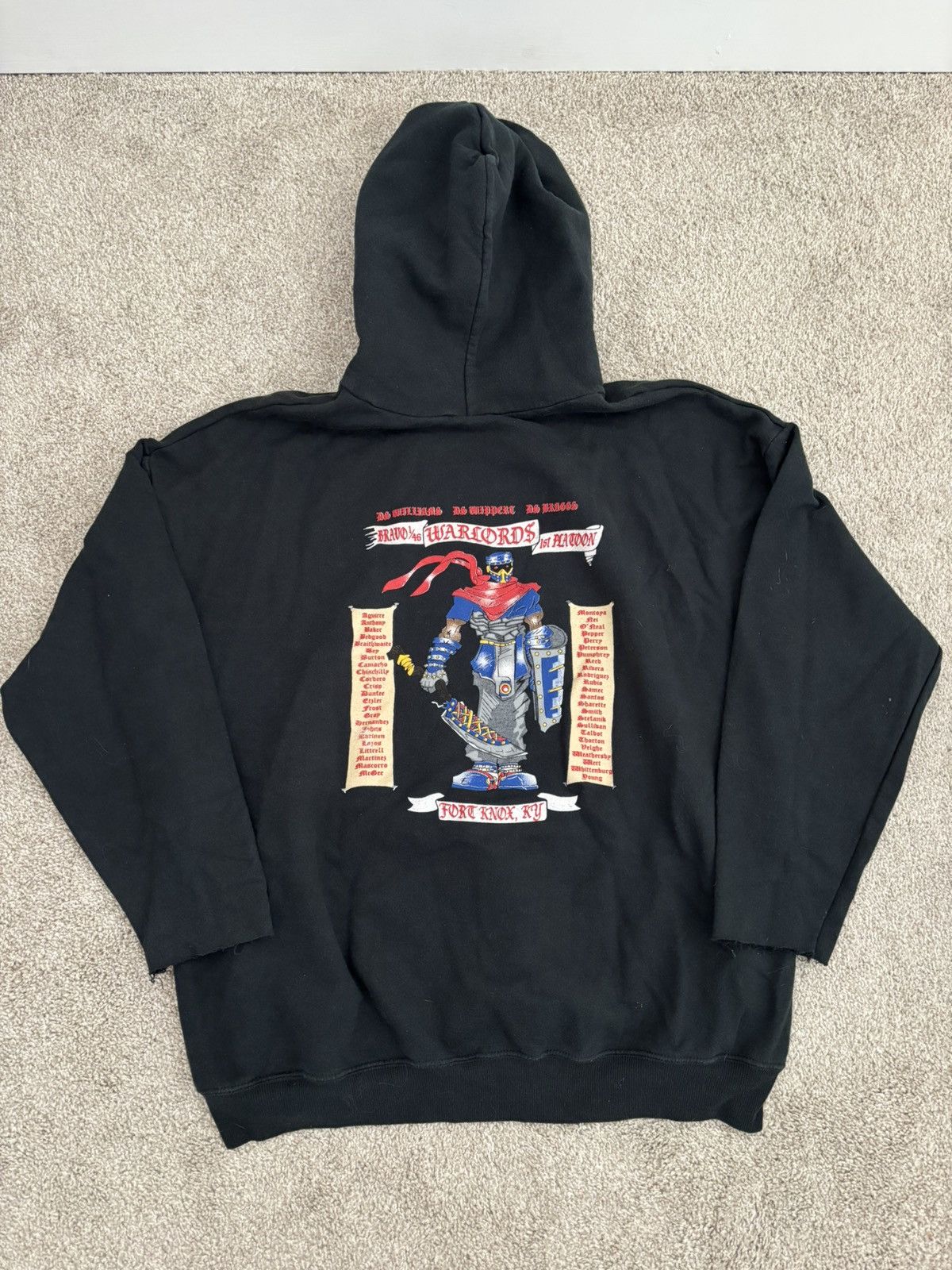Jerzees Vintage Hoodie Black | Grailed