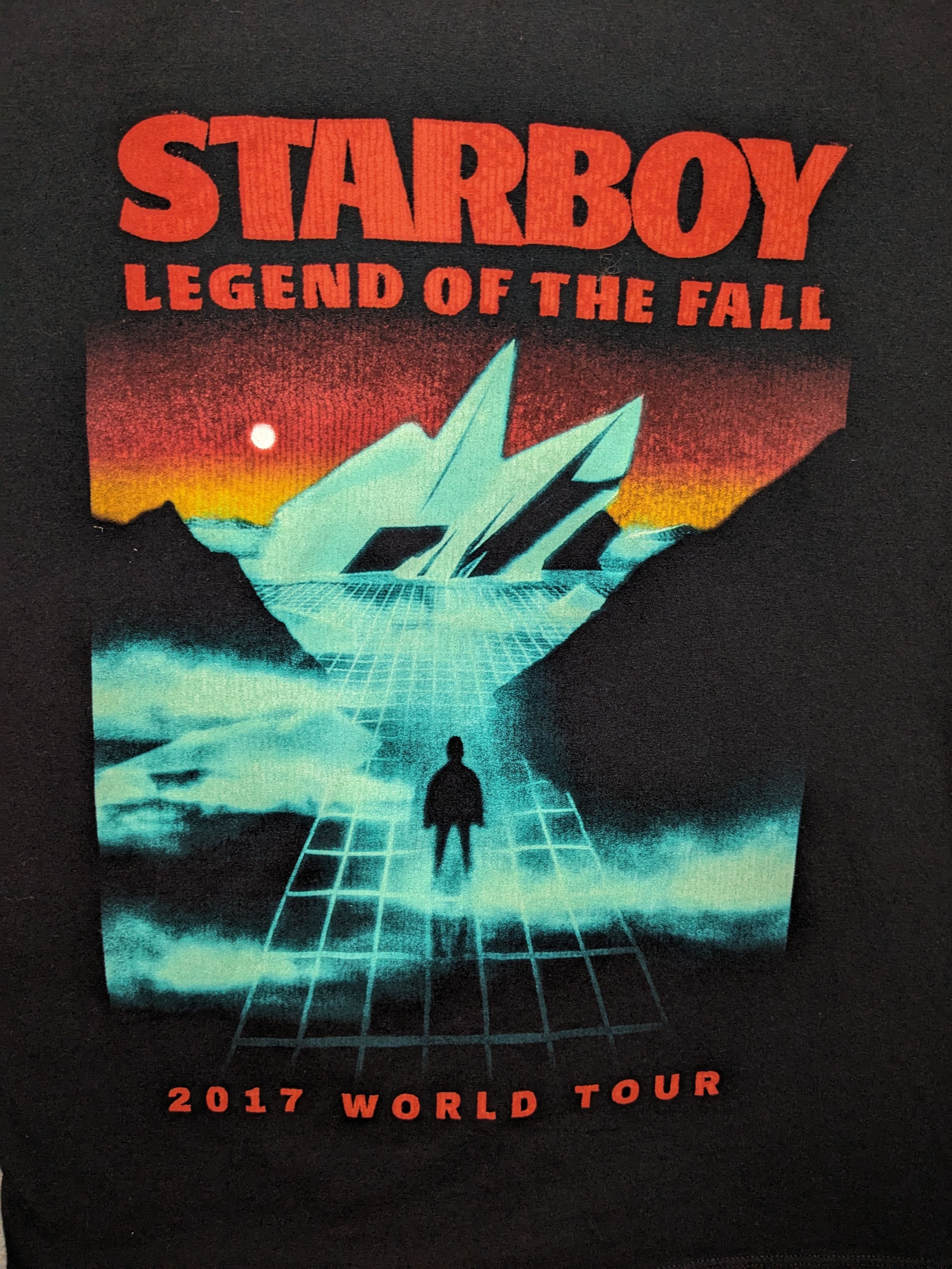 XO The Weeknd Starboy XO Legend Of The Fall Tour Graphic Shirt Size US S / EU 44-46 / 1 - 2 Thumbnail