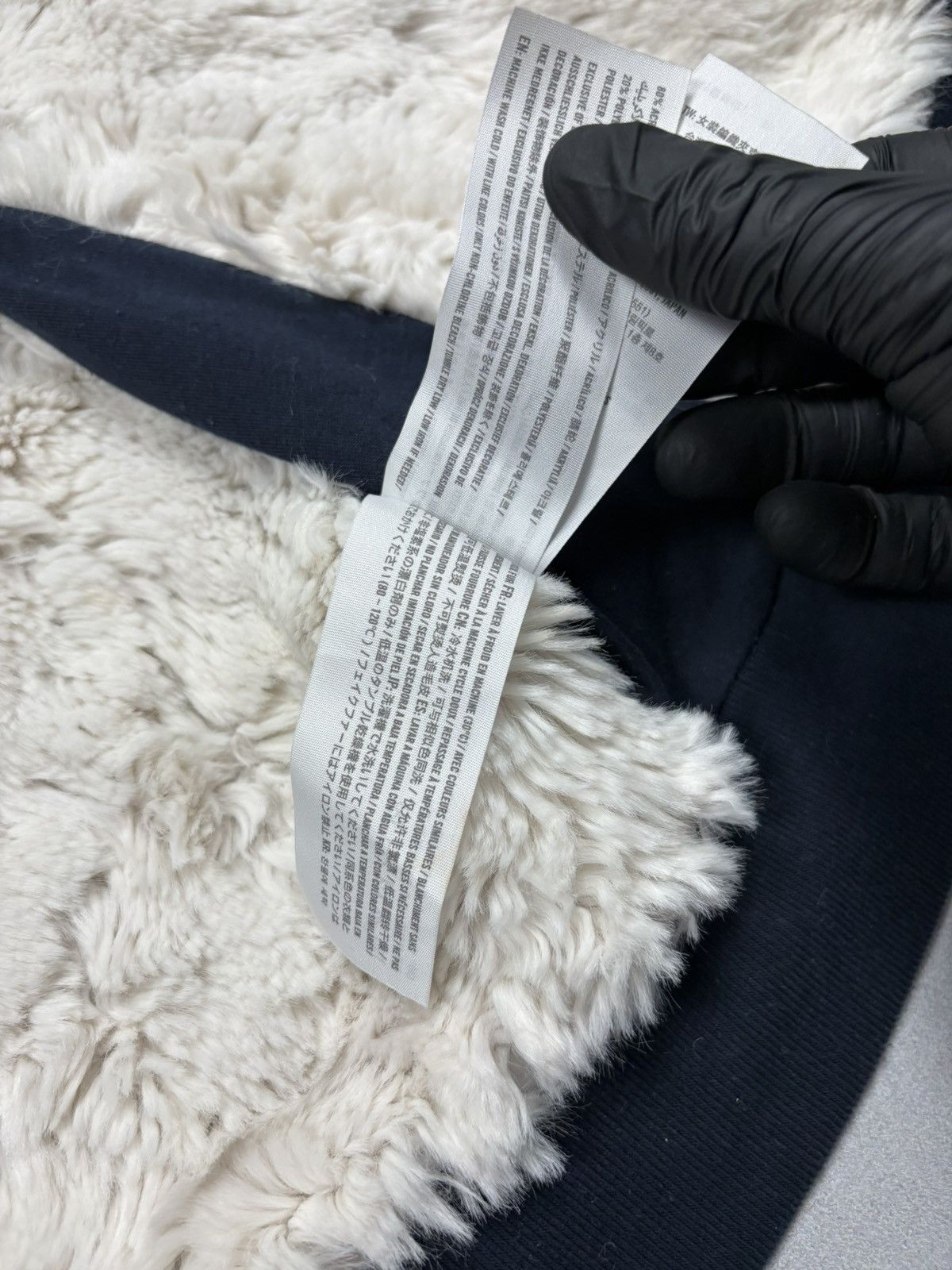 Abercrombie & Fitch Abercrombie & Fitch Fuzzy Sherpa Zip Hoodie Navy Y2K Vintage Size US M / EU 48-50 / 2 - 16 Thumbnail
