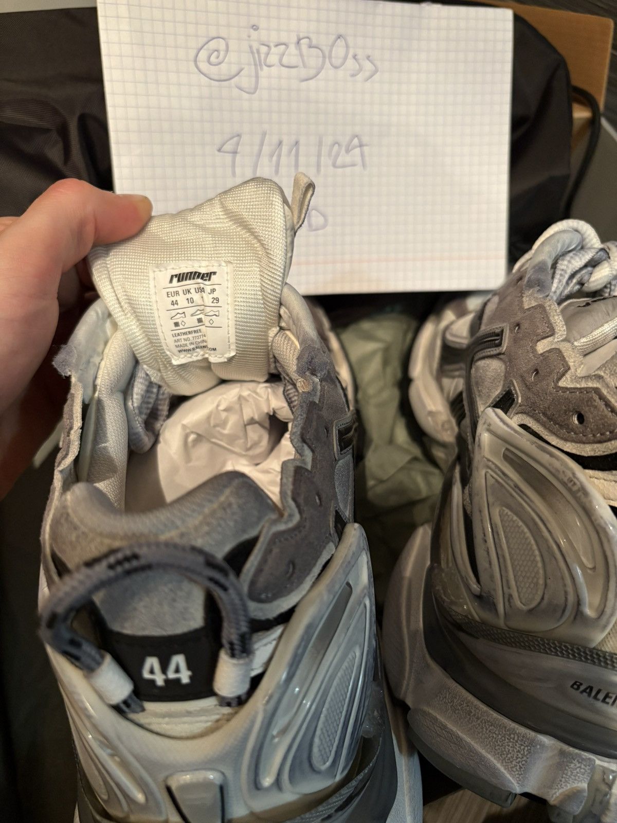 Balenciaga Balenciaga Runner Size US 11 / EU 44 - 5 Thumbnail