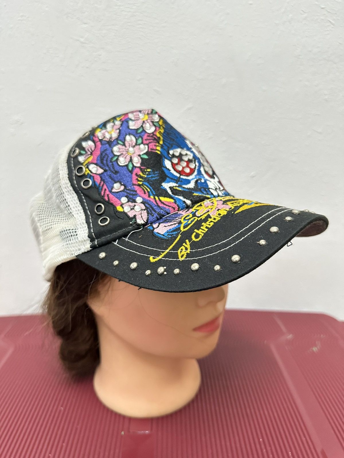 Ed Hardy Ed Hardy Cap by Christian Audigier Vintage Tattoo Size ONE SIZE - 4 Thumbnail
