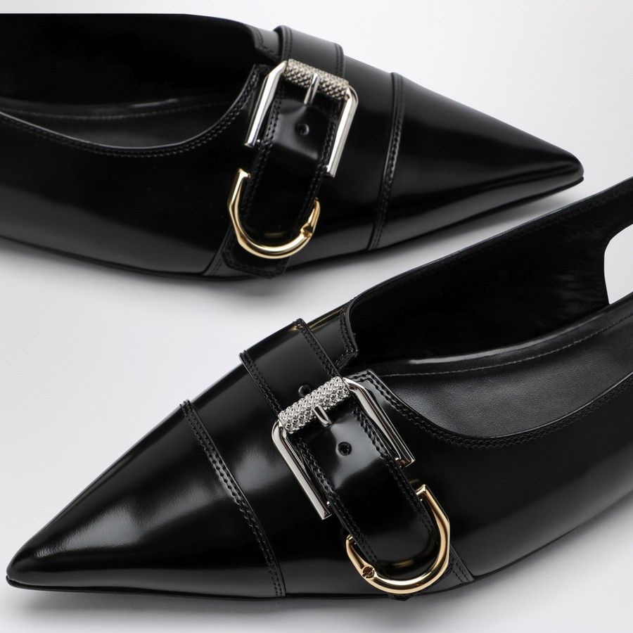 Givenchy o1d2blof0824 Slingback in Black Size US 6 / IT 36 - 5 Thumbnail