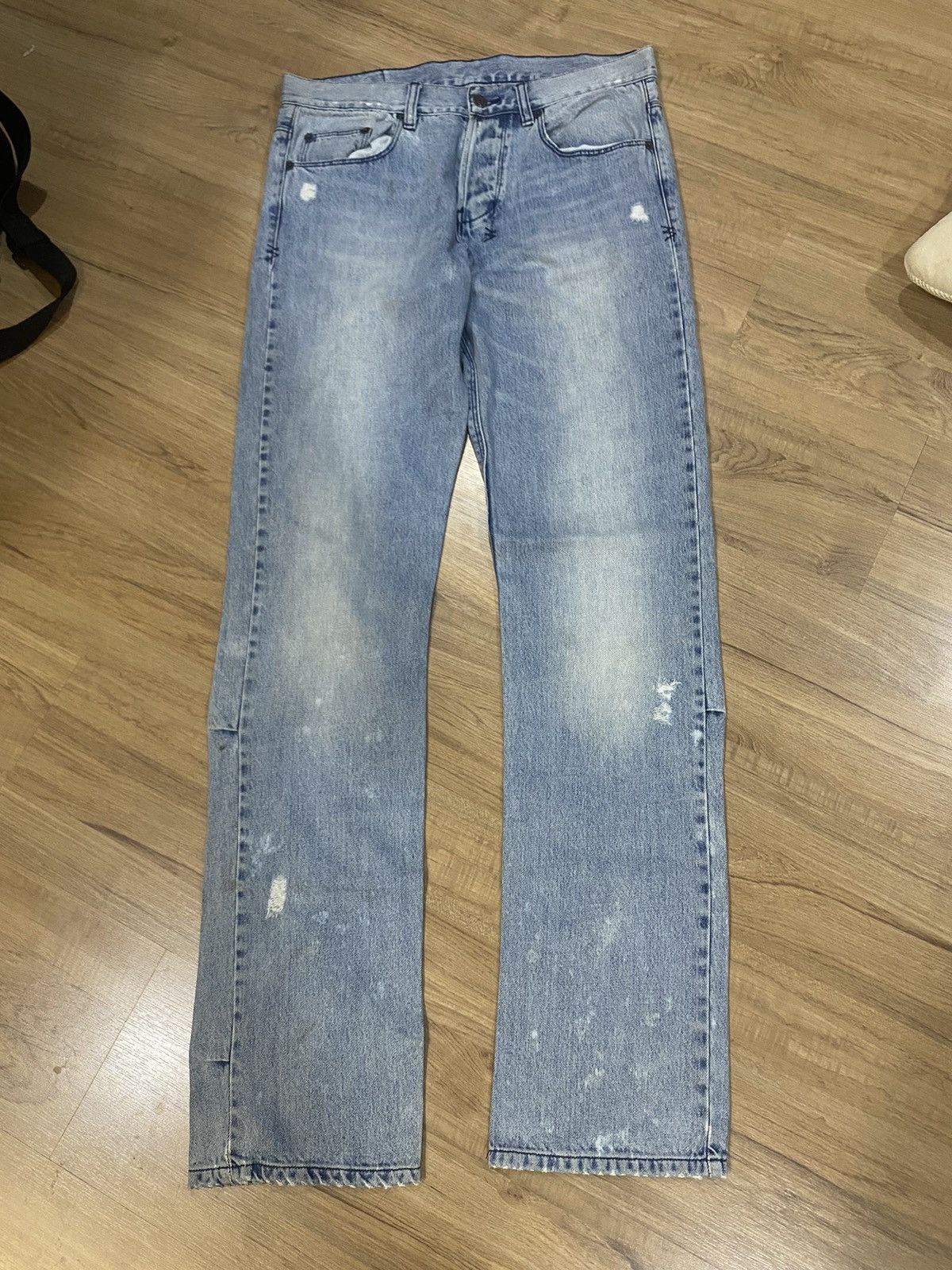 Ksubi KSUBI Dee Dee Dusted Denim Jean Pant Size US 33 - 19 Thumbnail