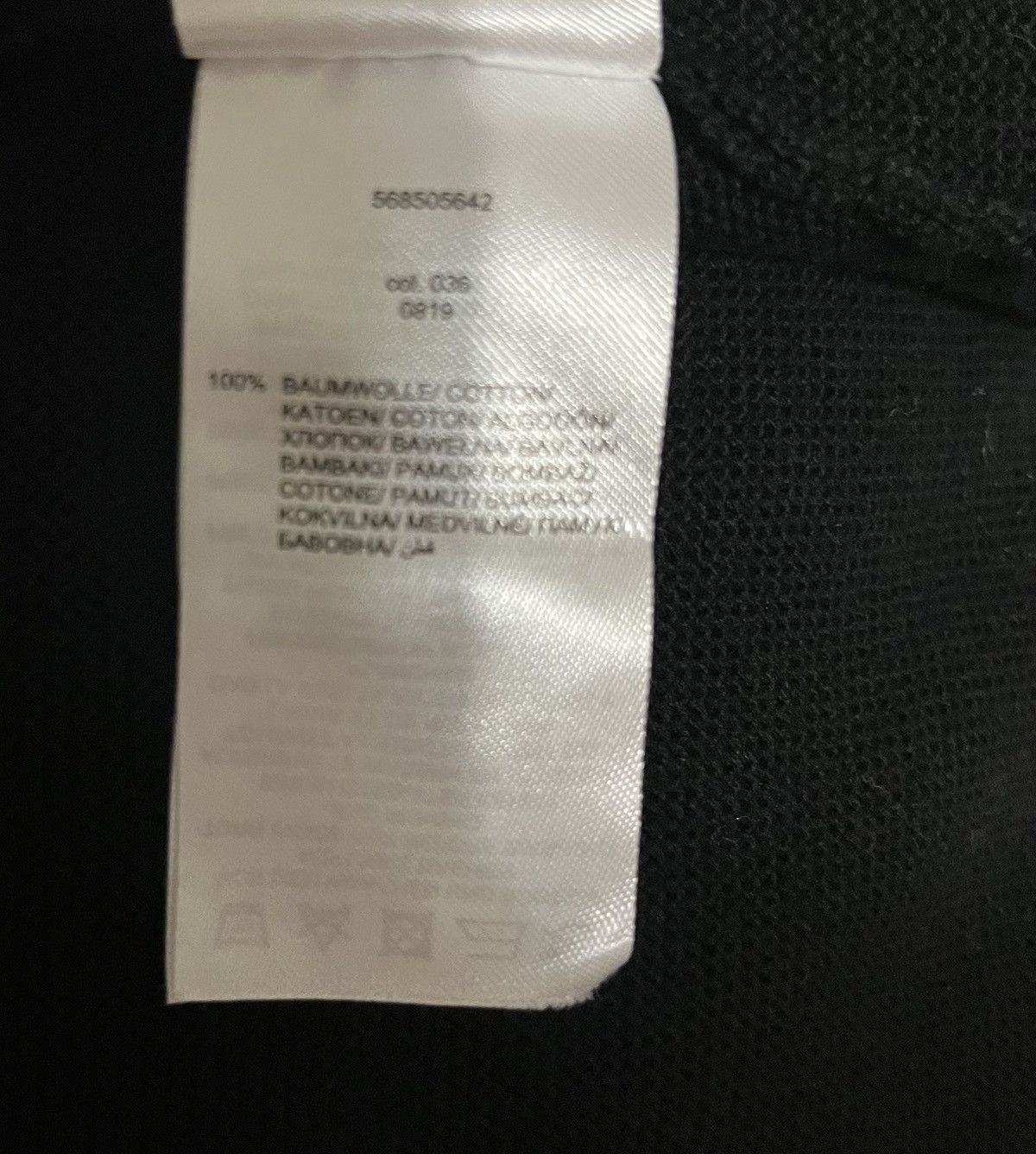 Vintage Black cardigan 100% cotton Size S / US 4 / IT 40 - 2 Thumbnail