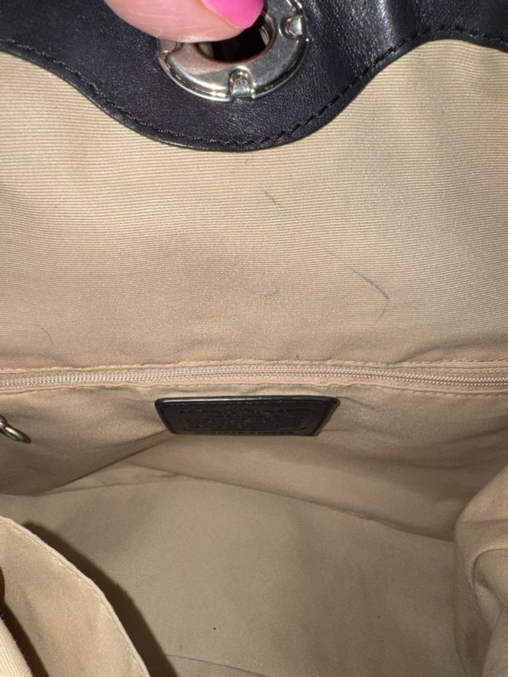 Coach Coach Chelsea Pebbled Leather Hobo Bag Size ONE SIZE - 15 Thumbnail