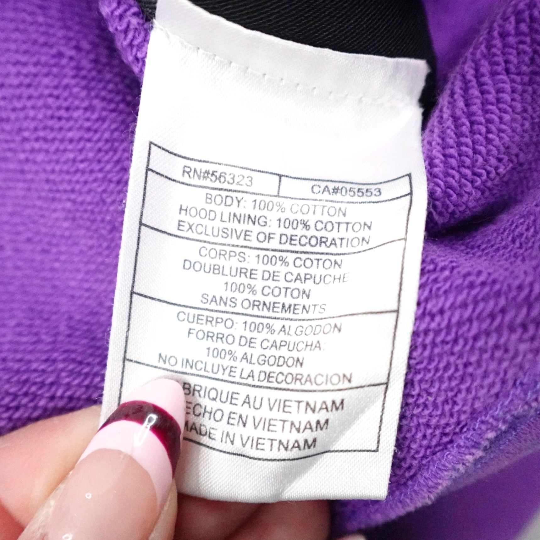 Nike **Purple Nike Pullover Hoodie Mens XL Tech Fleece Swoosh** User: Purple Nike Pullover Hoodie Mens XL Tech Fleece Swoosh Size US XL / EU 56 / 4 - 4 Thumbnail