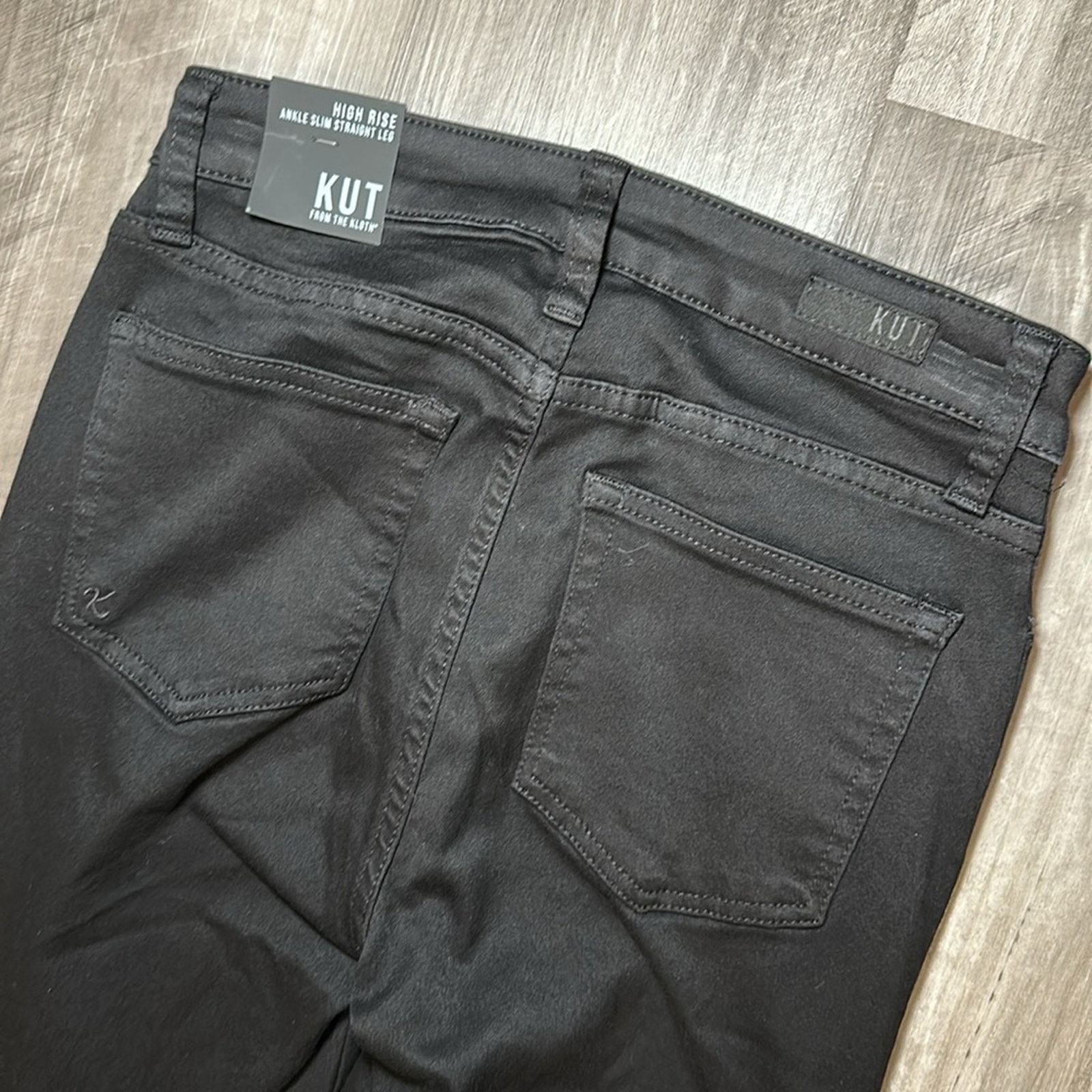 Other Kut From the Kloth High Rise Ankle Slim Straight Jeans - 4 Size 27" / US 4 / IT 40 - 4 Thumbnail