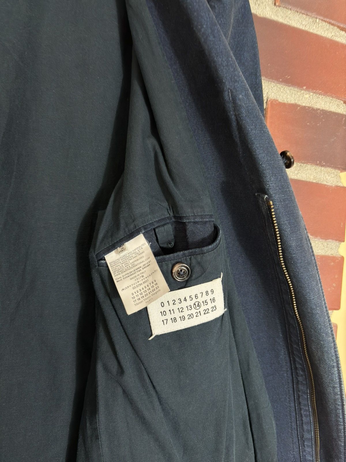 Designer × Maison Margiela Maison Margiela Denim Coat Jeans Italy Luxury Designer Rare Size US M / EU 48-50 / 2 - 7 Thumbnail