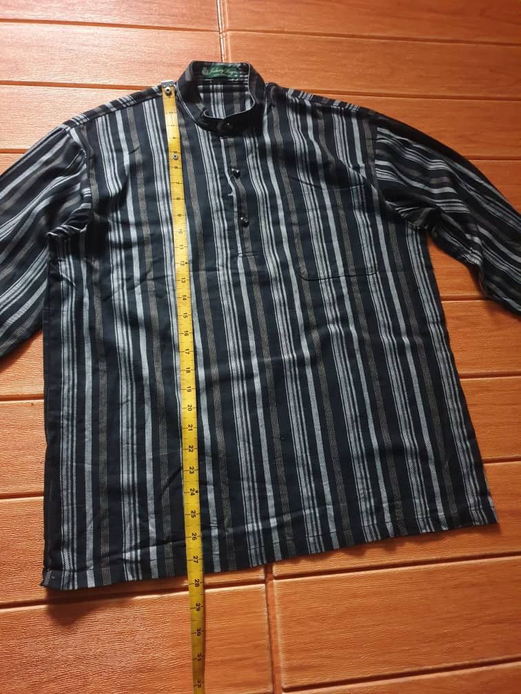Japanese Brand 💥Johnny Hays Stripe longsleeve Shirt Size US M / EU 48-50 / 2 - 7 Thumbnail