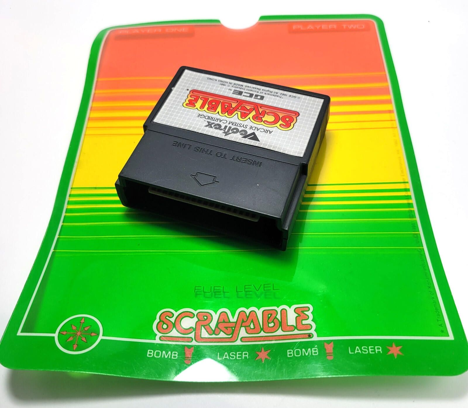 Other Vectrex Scramble GCE Game Cartridge + Overlay Size ONE SIZE - 4 Thumbnail