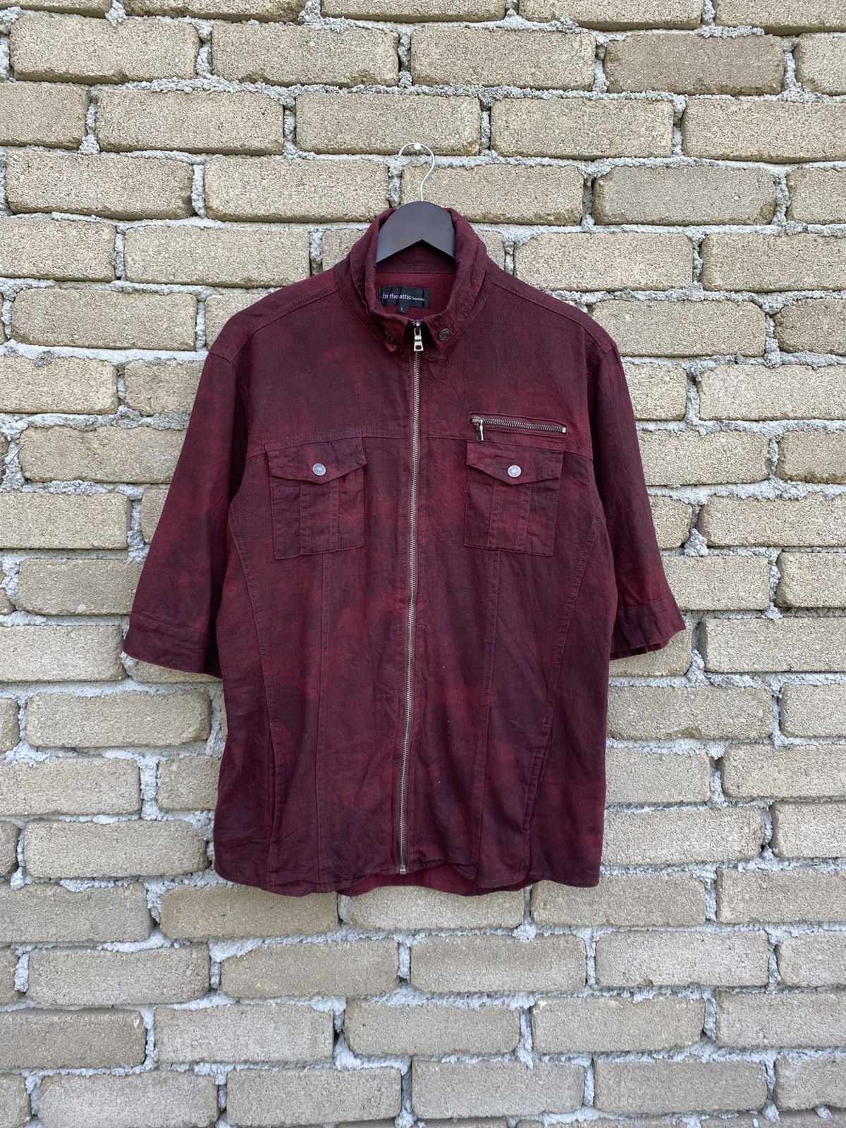 In The Attic In The Attic Homme Zipper Shirt Short Sleeve Size US L / EU 52-54 / 3 - 2 Thumbnail