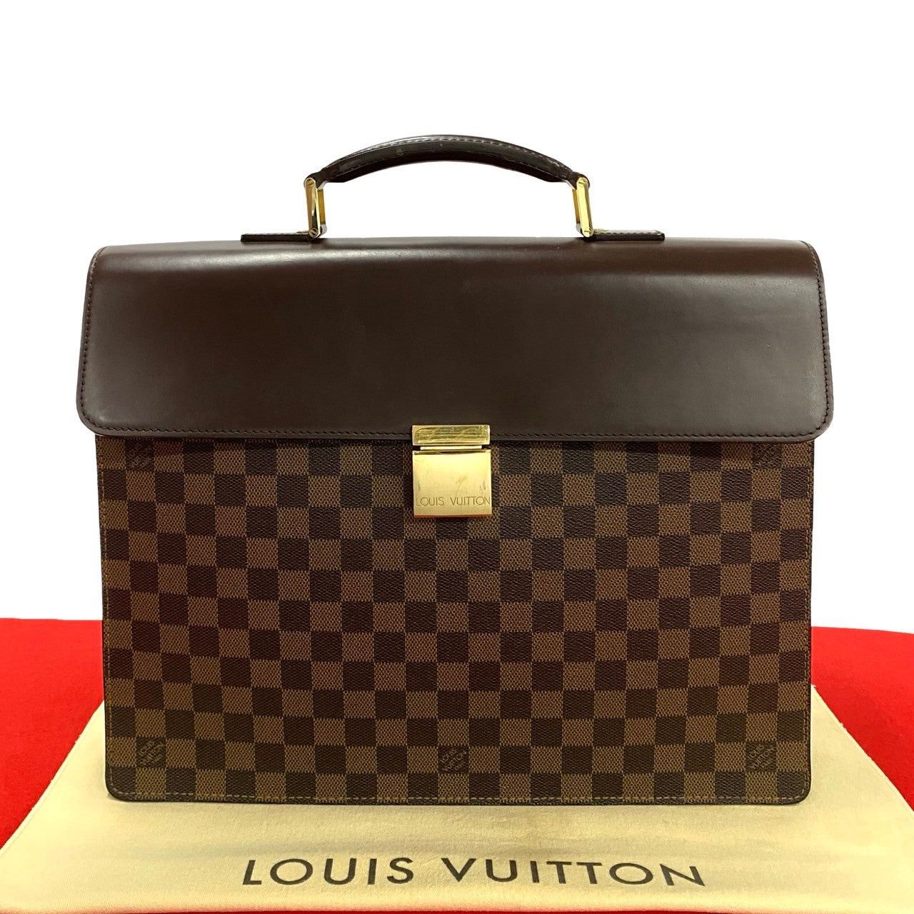 Louis Vuitton Louis Vuitton Handbag Brown Leather Size ONE SIZE - 1 Thumbnail
