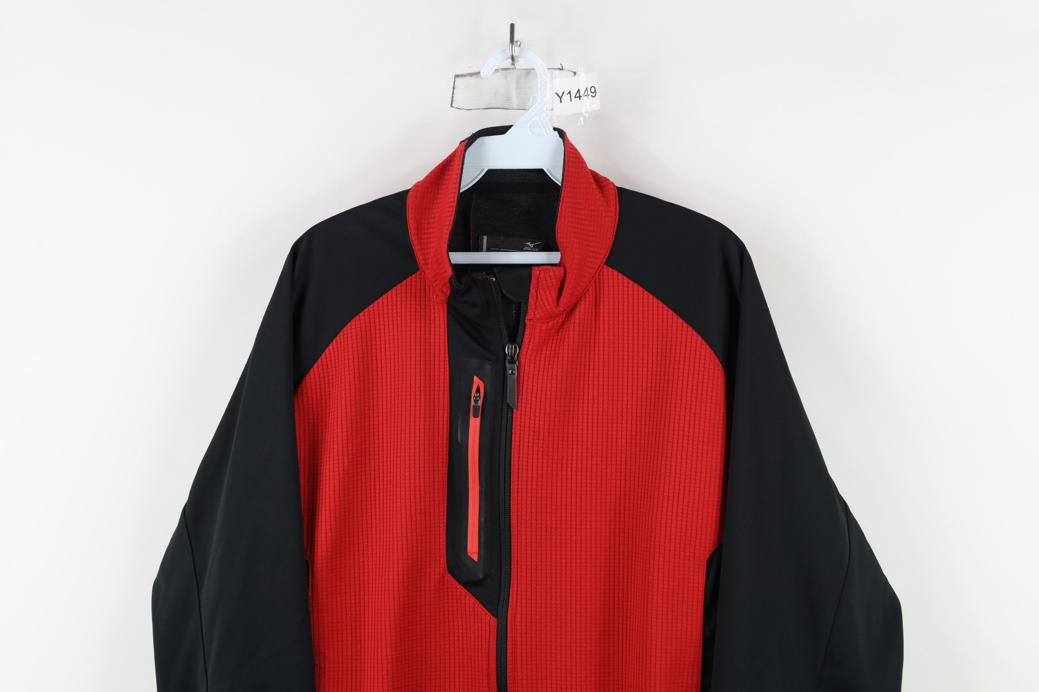 Mizuno × Vintage Mizuno Pro Collection Thermo Warmalite Full Zip Jacket Red Size US L / EU 52-54 / 3 - 2 Thumbnail