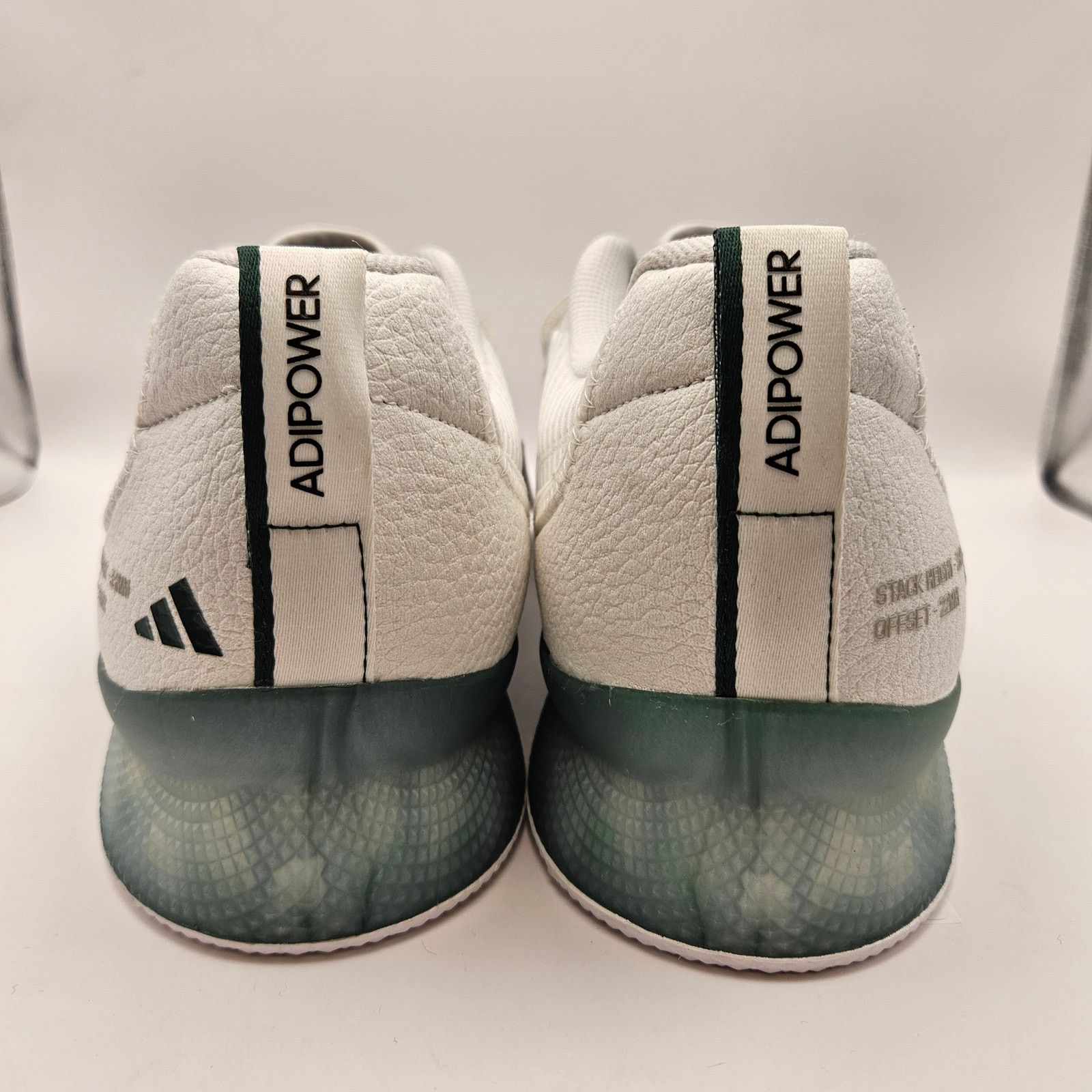Adidas ADIDAS ADIPOWER MEN'S 14 WEIGHTLIFTING SHOES IH8233 WHITE Size US 14 / EU 47 - 3 Thumbnail