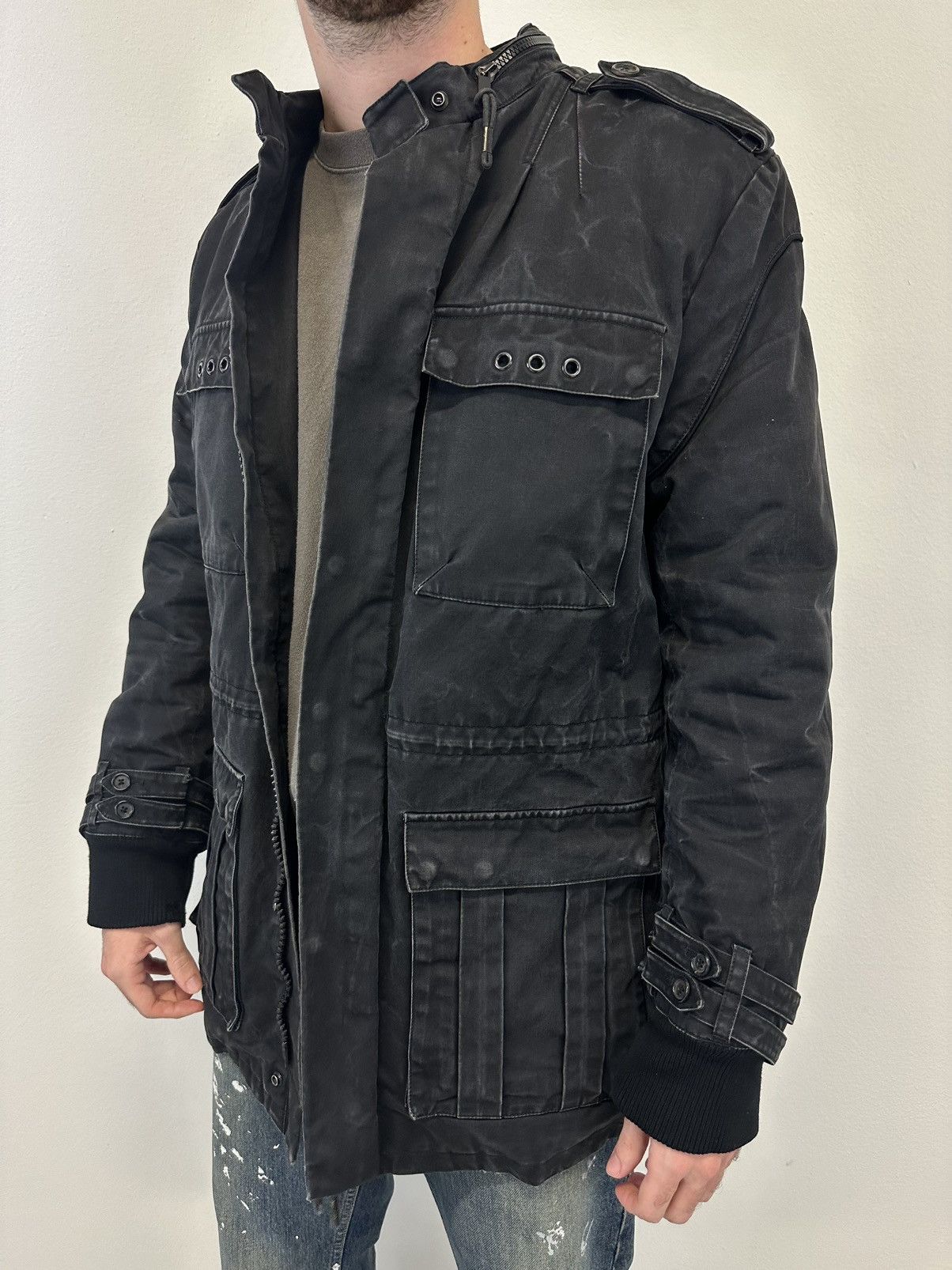 Dior × Hedi Slimane AW03 Dior Homme Military M65 Field Jacket Parka Size 52 Size US L / EU 52-54 / 3 - 2 Thumbnail