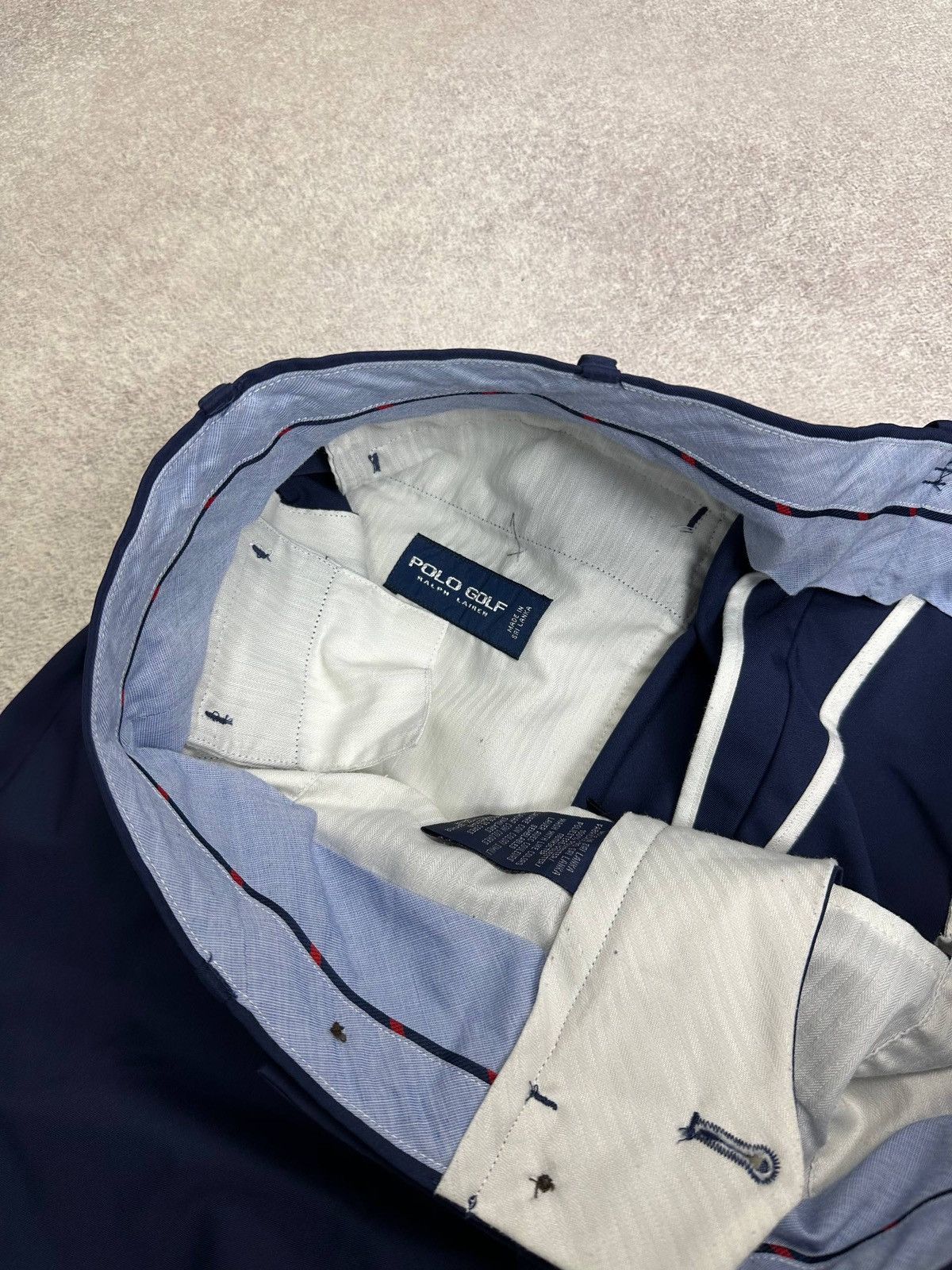 Polo Ralph Lauren Vintage Polo Ralph Lauren RRL Blue Chino Golf Pants 36x32 Size US 36 / EU 52 - 6 Thumbnail