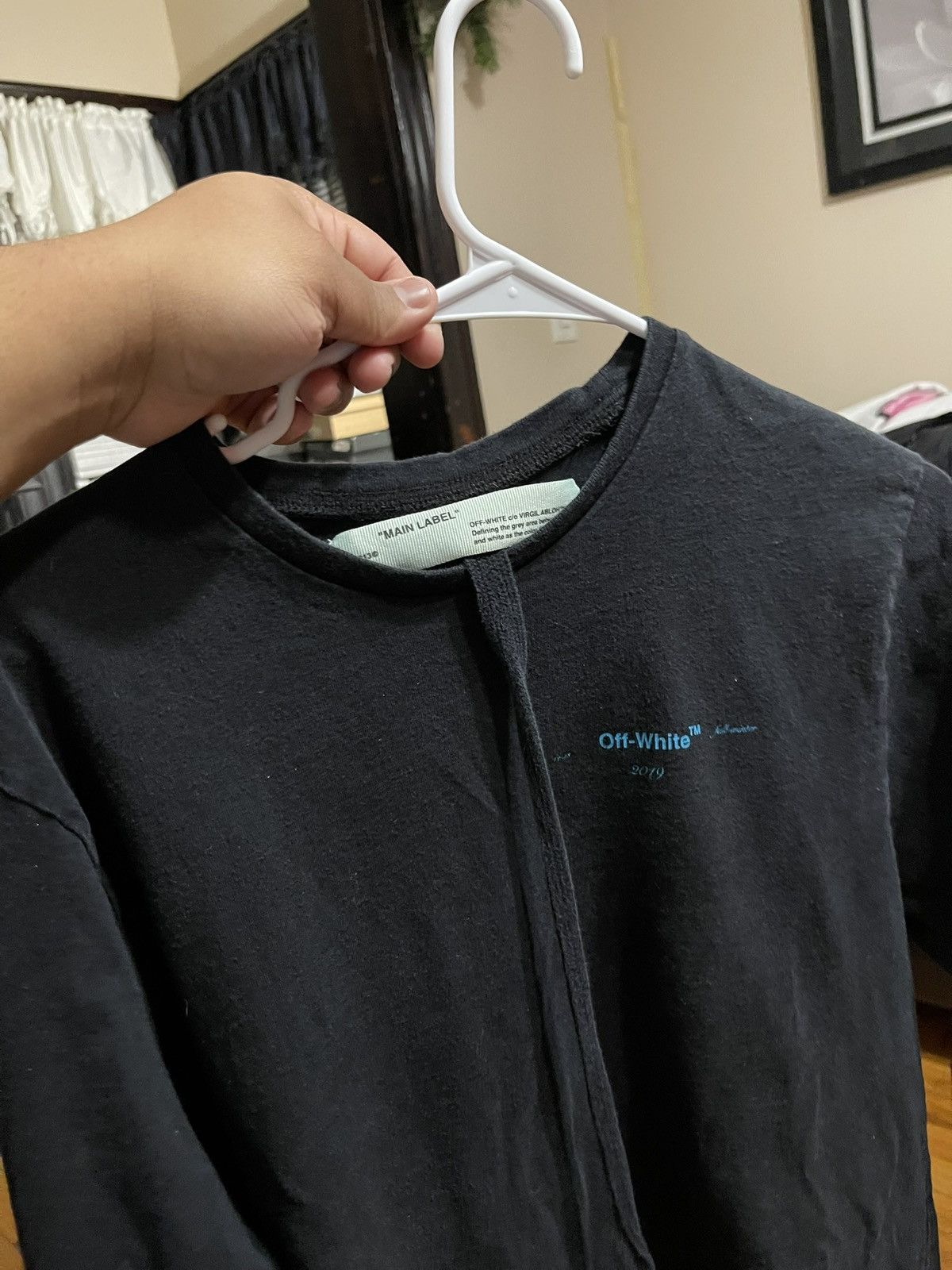 Off-White Off-White Gradient Long Sleeve Size Medium Size US M / EU 48-50 / 2 - 10 Thumbnail