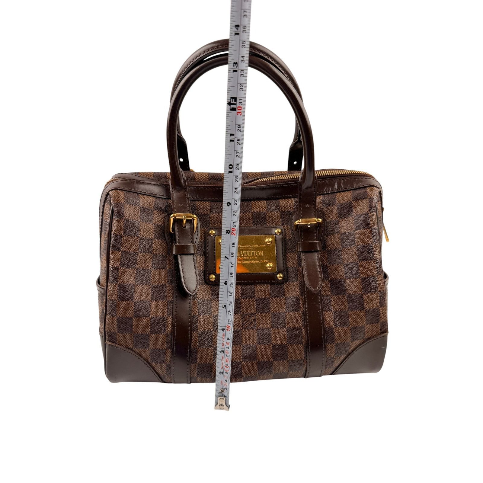 Louis Vuitton Louis Vuitton Damier Ebene Canvas Berkeley Bag Size ONE SIZE - 22 Thumbnail